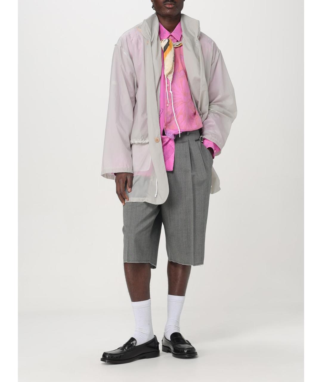 MAGLIANO Серые шерстяные шорты, фото 3