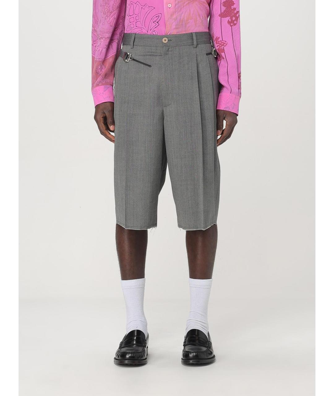 MAGLIANO Серые шерстяные шорты, фото 2