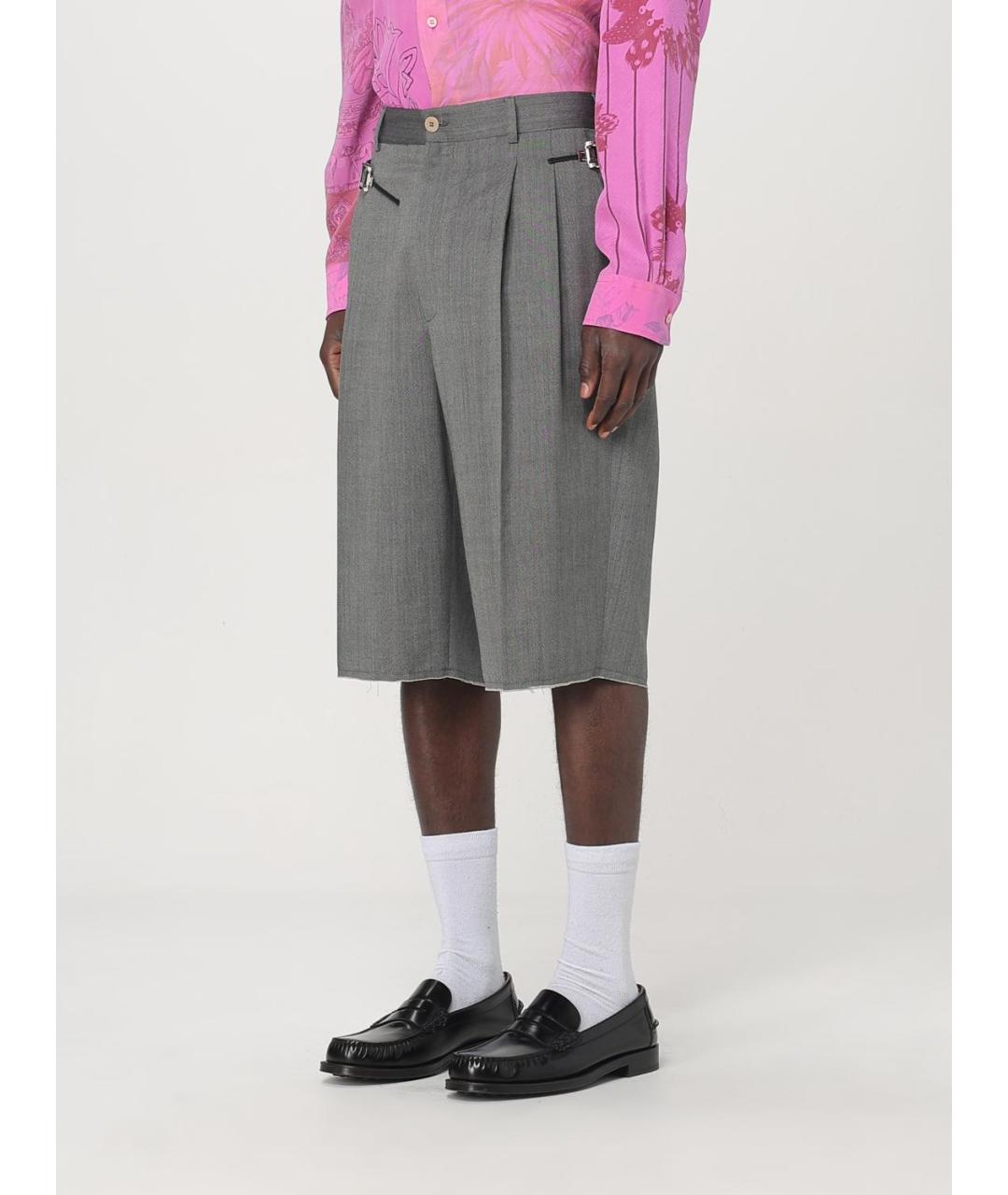 MAGLIANO Серые шерстяные шорты, фото 5