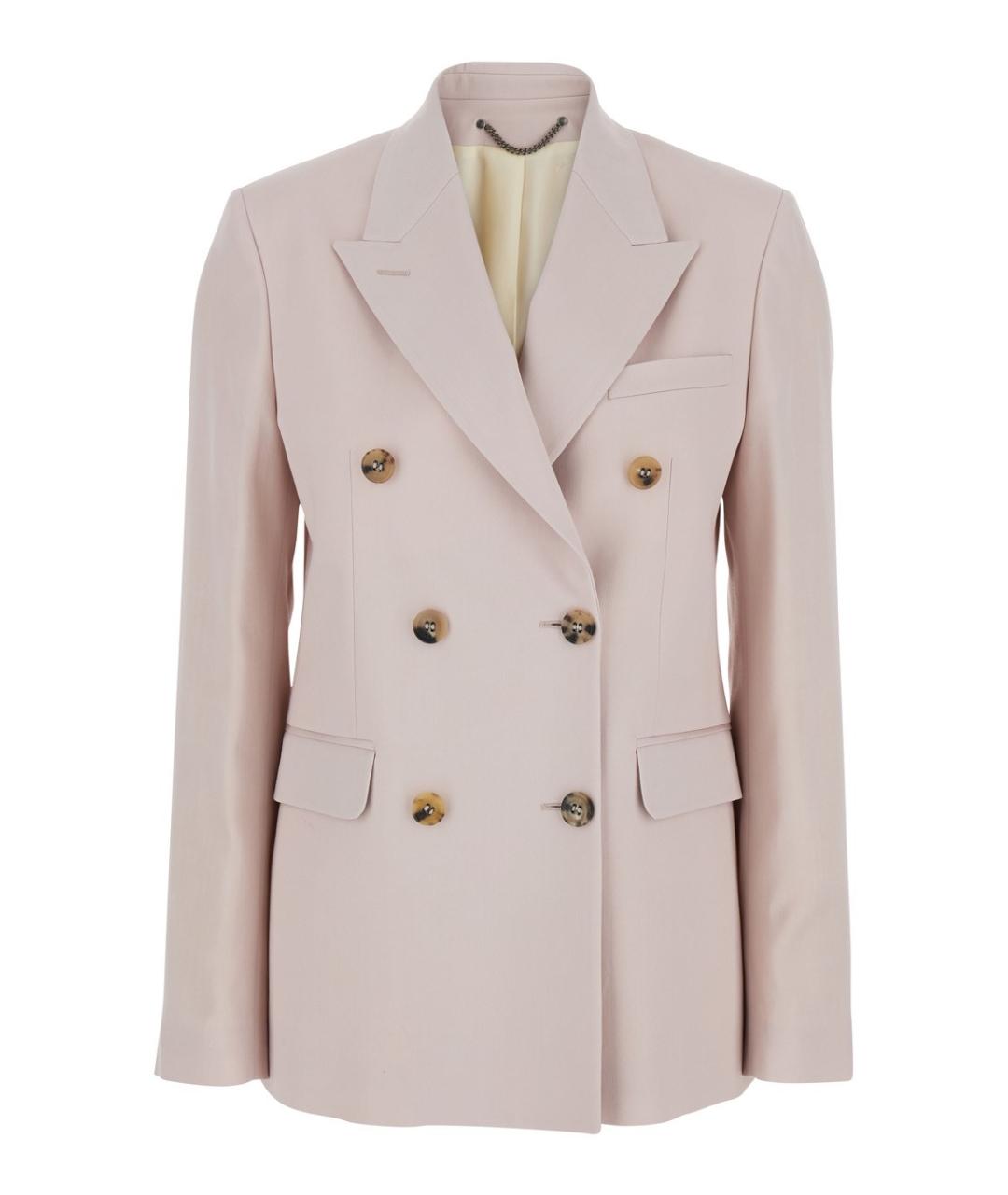 GOLDEN GOOSE DELUXE BRAND Розовый шерстяной жакет/пиджак, фото 1