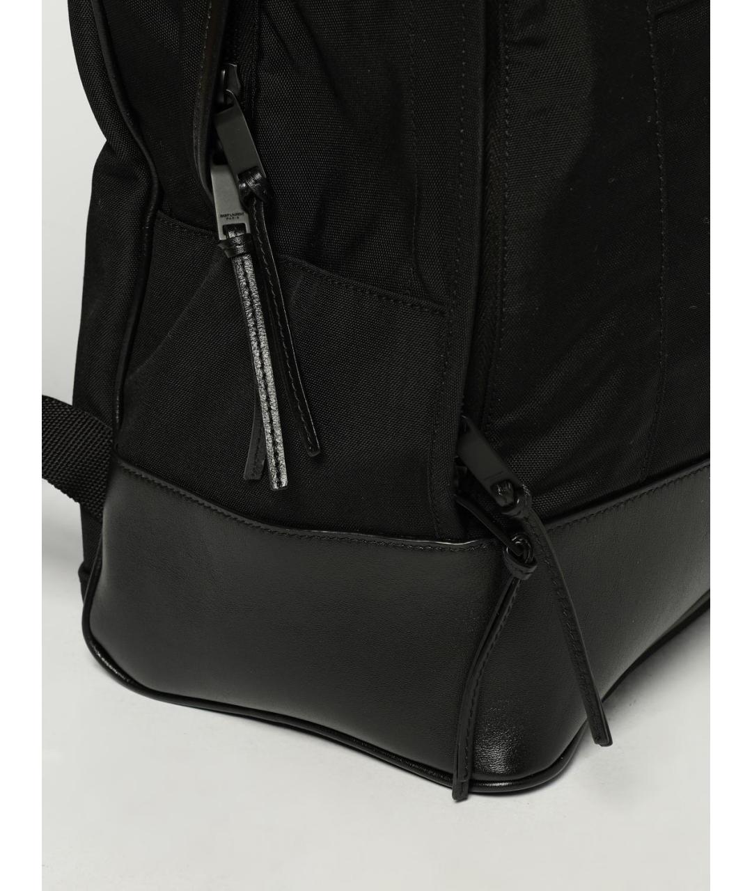 SAINT LAURENT Черный рюкзак, фото 4