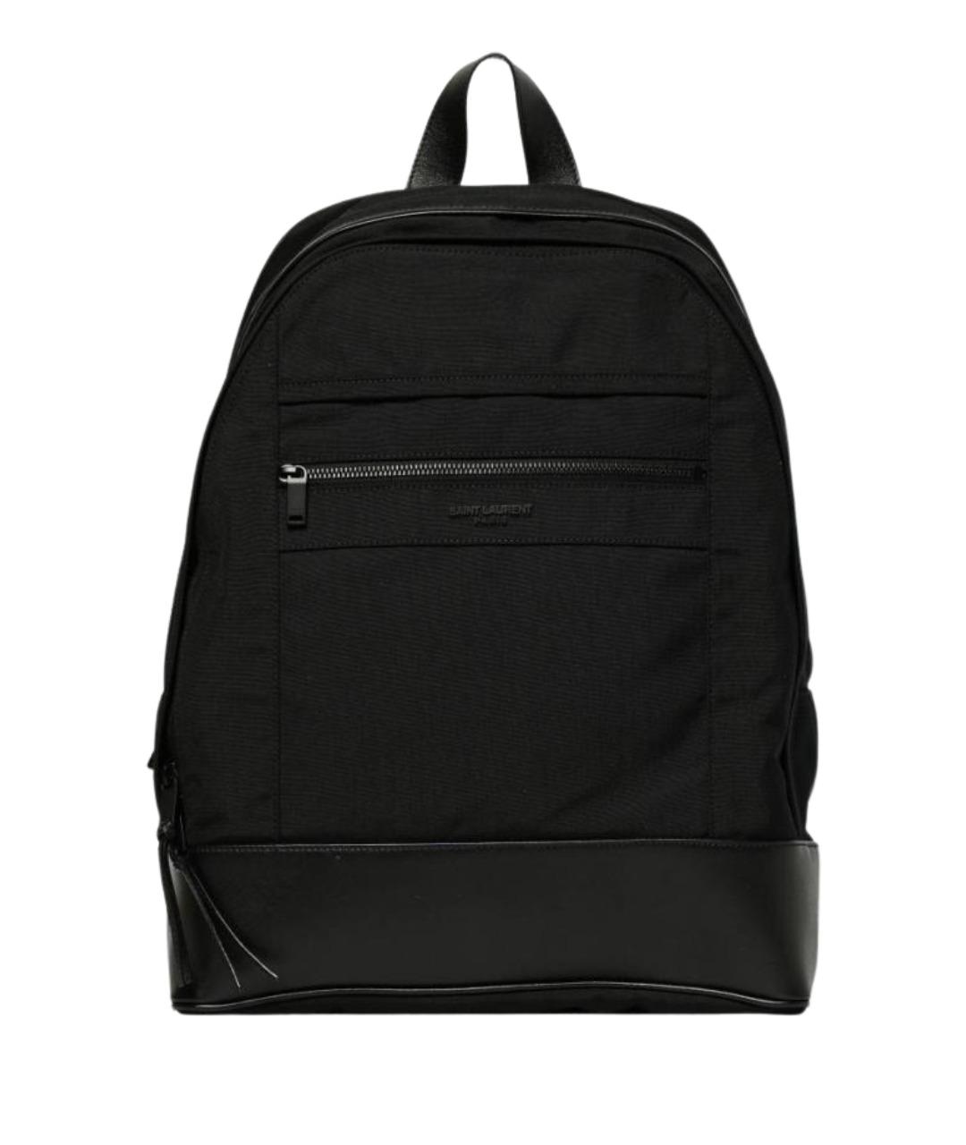 SAINT LAURENT Черный рюкзак, фото 1