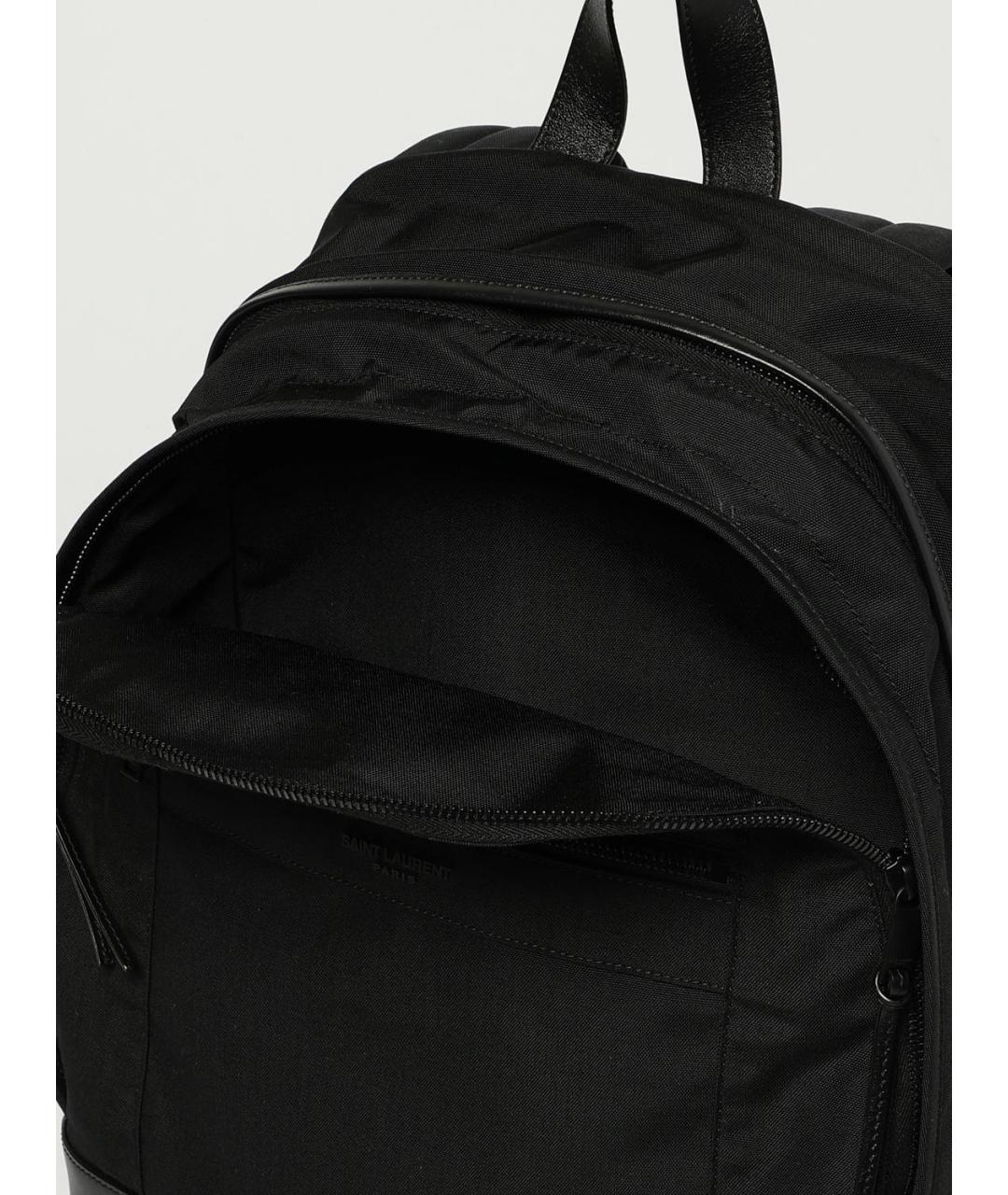 SAINT LAURENT Черный рюкзак, фото 5