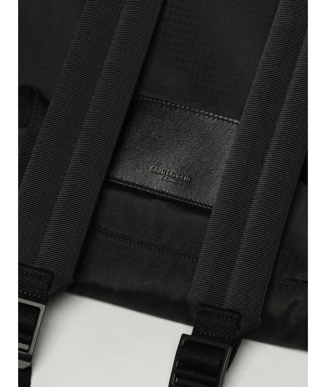 SAINT LAURENT Черный рюкзак, фото 4