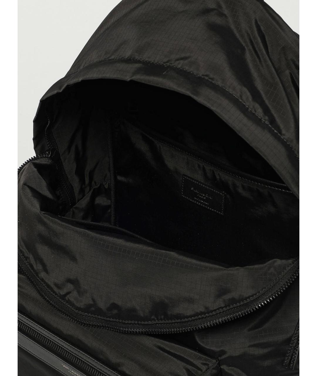 SAINT LAURENT Черный рюкзак, фото 5