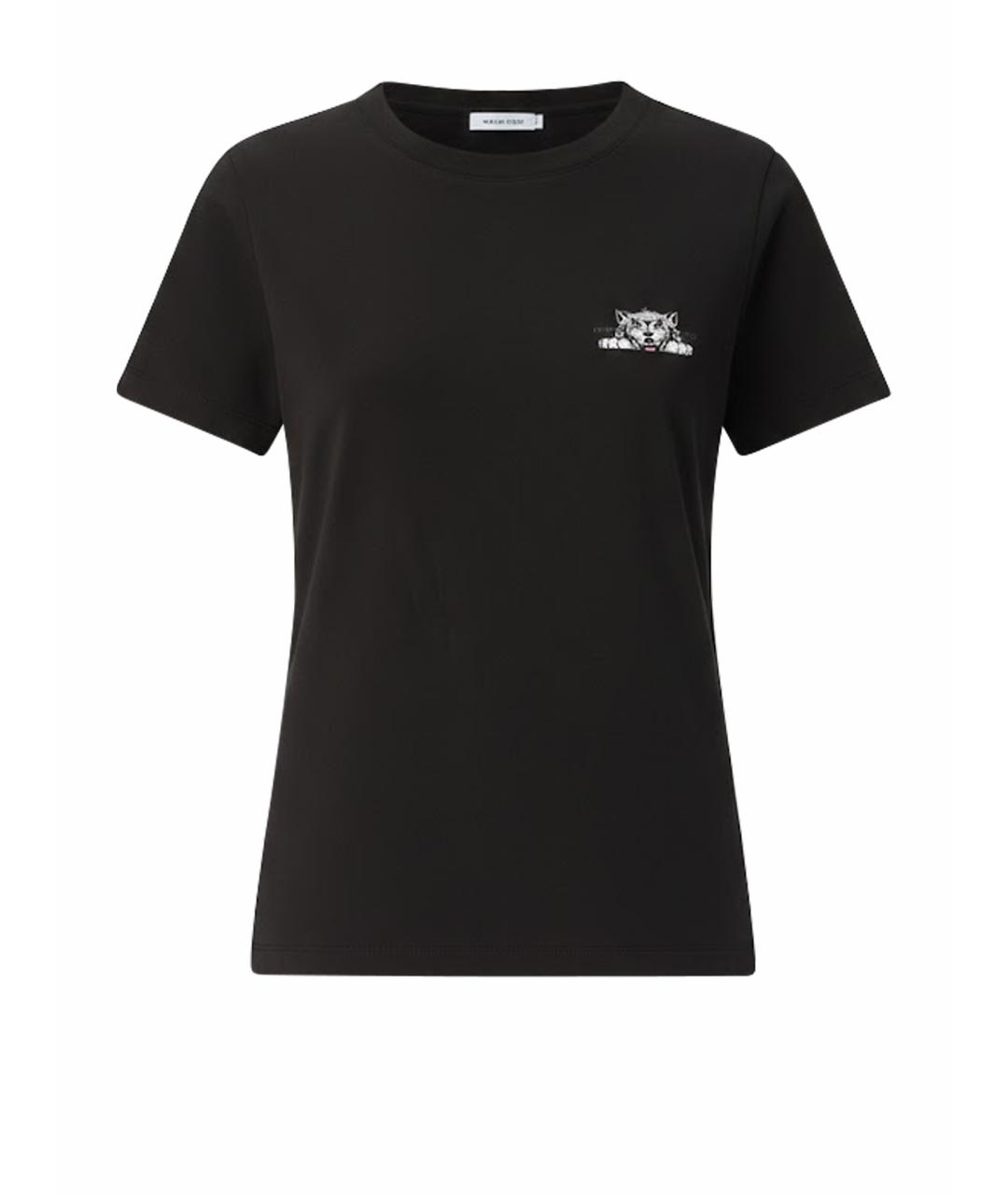 KENZO Черная хлопковая футболка, фото 1