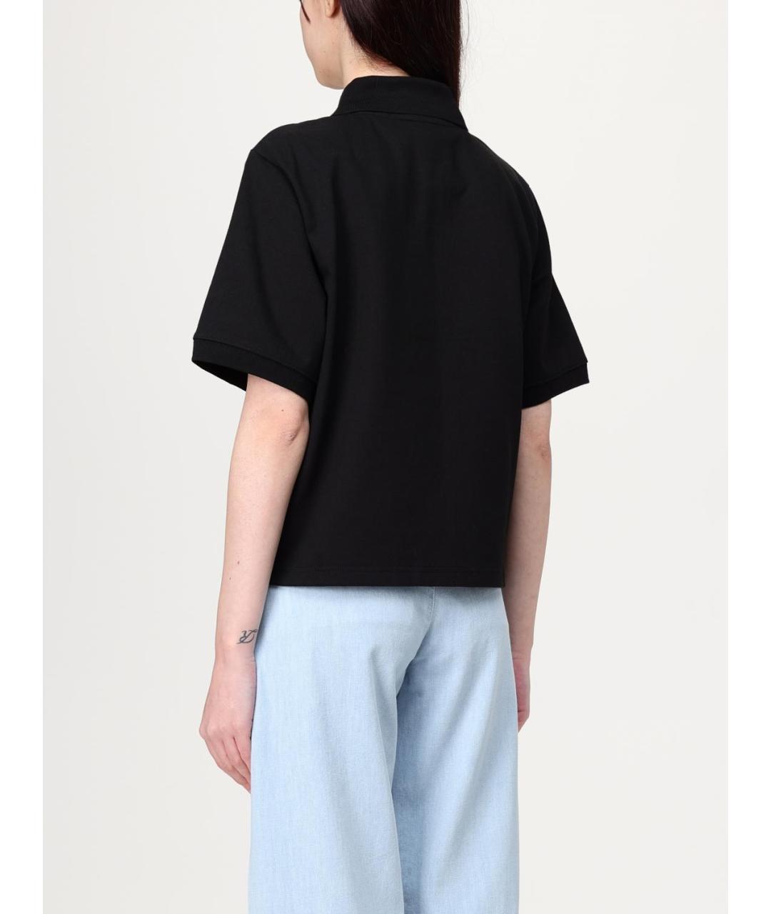 KENZO Черная хлопковая футболка, фото 2