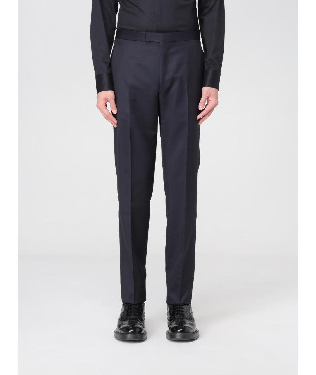 ZEGNA Темно-синий вечерний костюм, фото 6