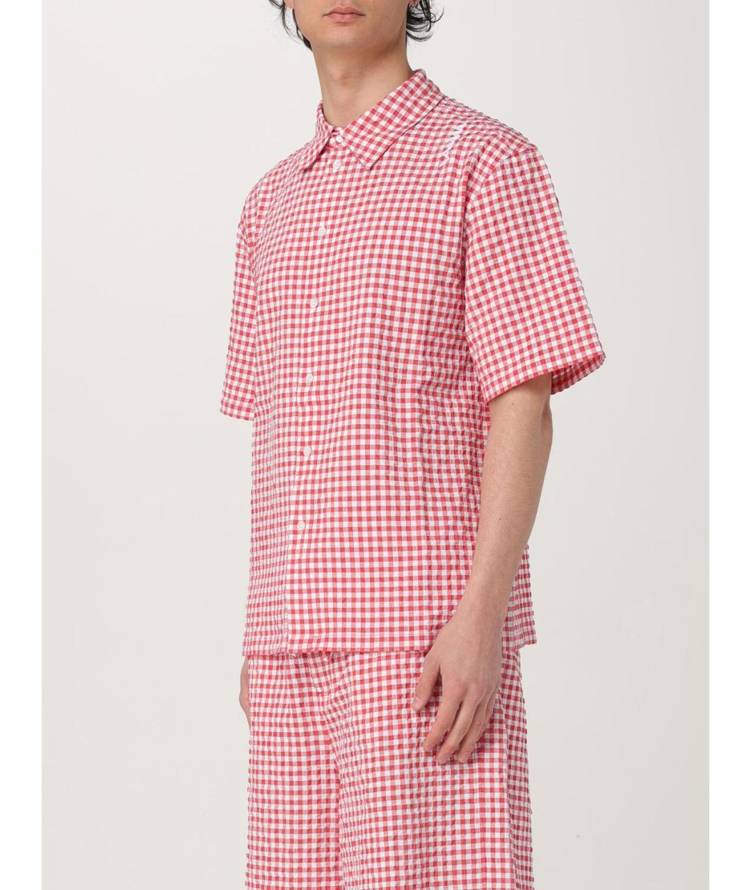 MARNI Красная кэжуал рубашка, фото 5