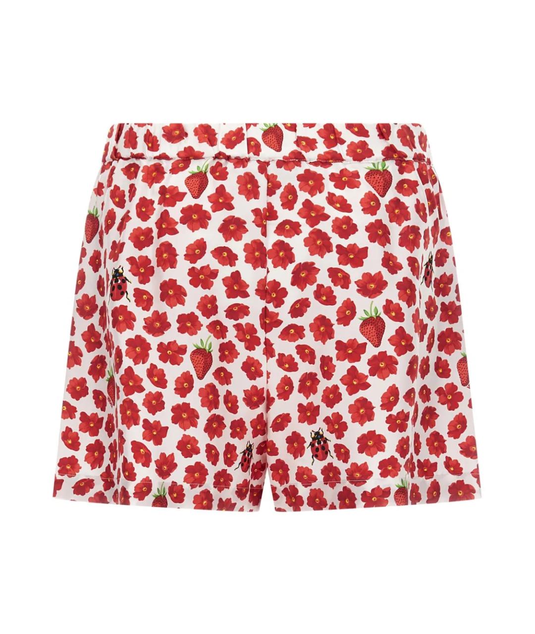 VERSACE Мульти шелковые шорты, фото 1