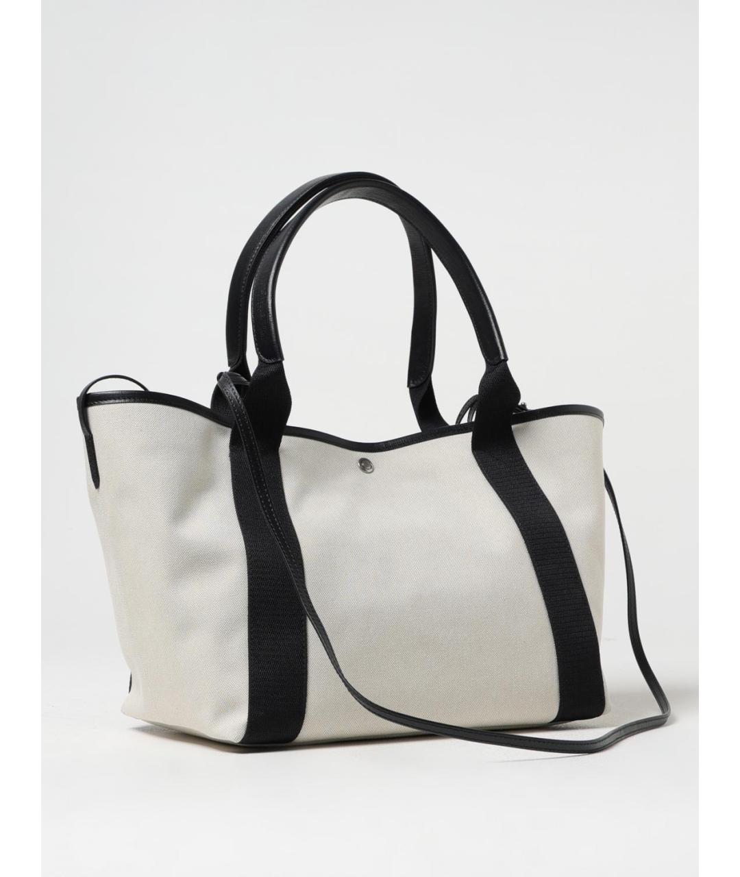 BALENCIAGA Бежевая тканевая сумка тоут, фото 3