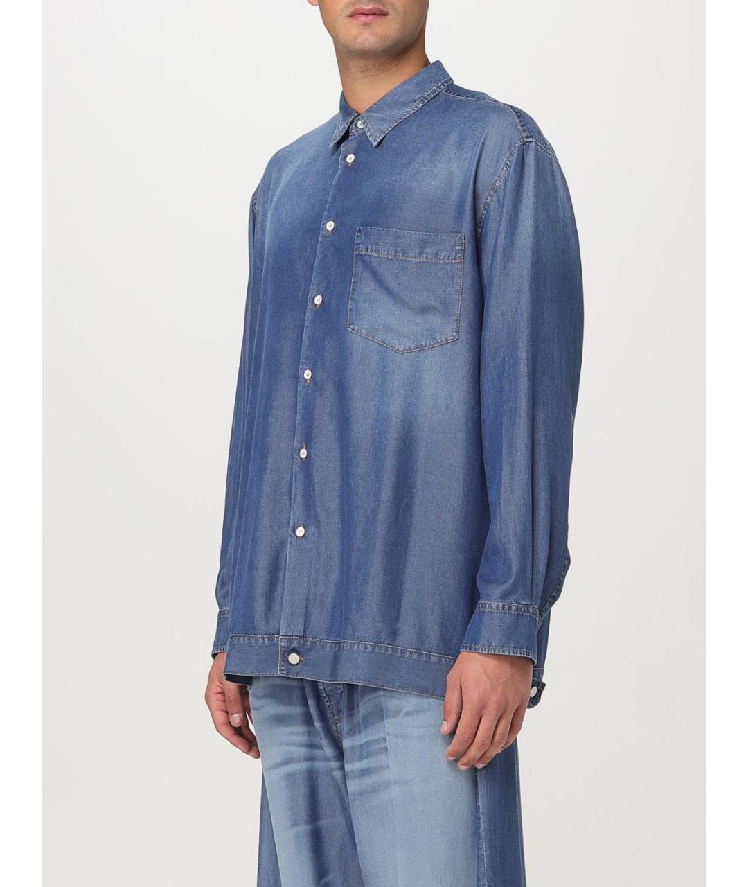 MAGLIANO Синяя кэжуал рубашка, фото 5