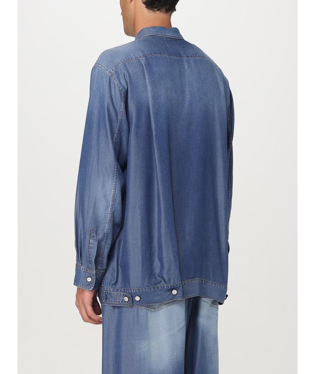 MAGLIANO Синяя кэжуал рубашка, фото 4