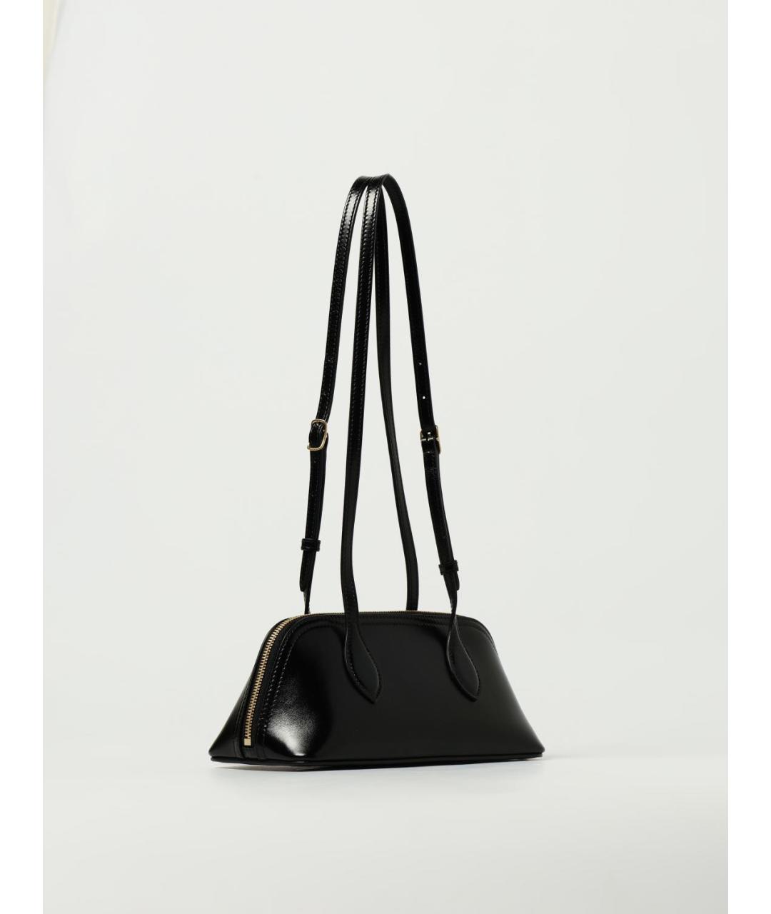 BALLY Черная кожаная сумка через плечо, фото 2