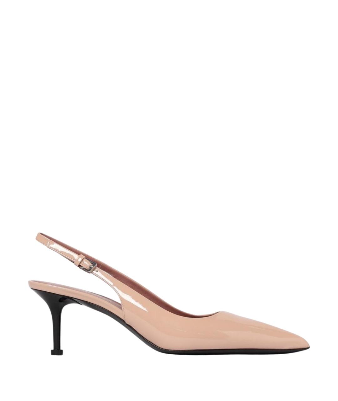 PREMIATA Бежевые кожаные туфли, фото 1