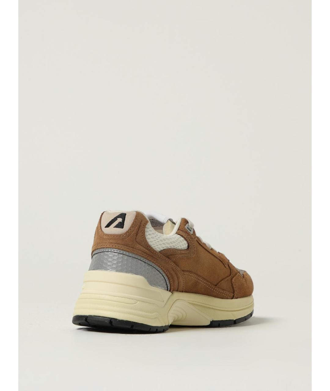 AUTRY Коричневые замшевые кроссовки, фото 3