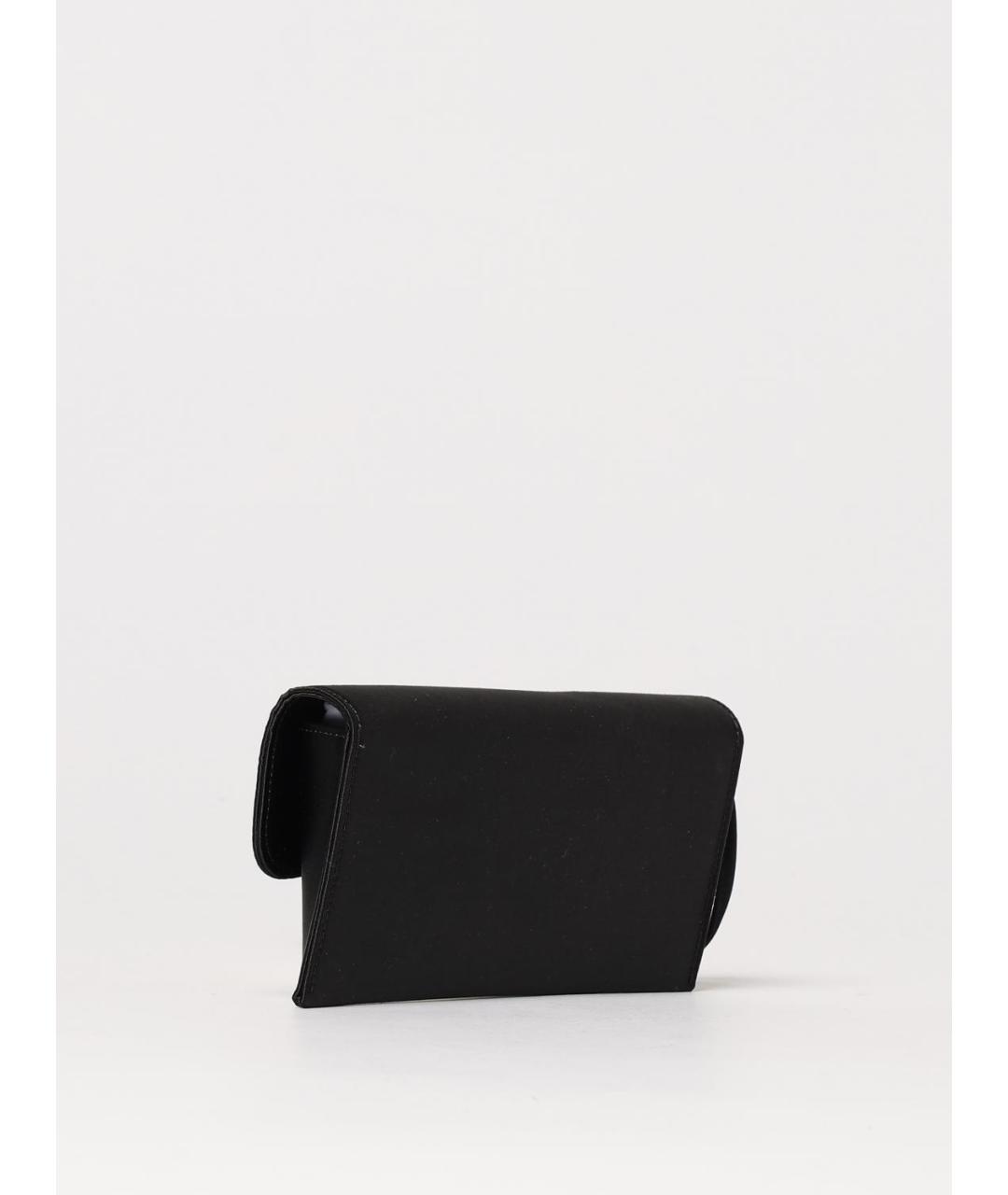 EMPORIO ARMANI Черная тканевая сумка через плечо, фото 2