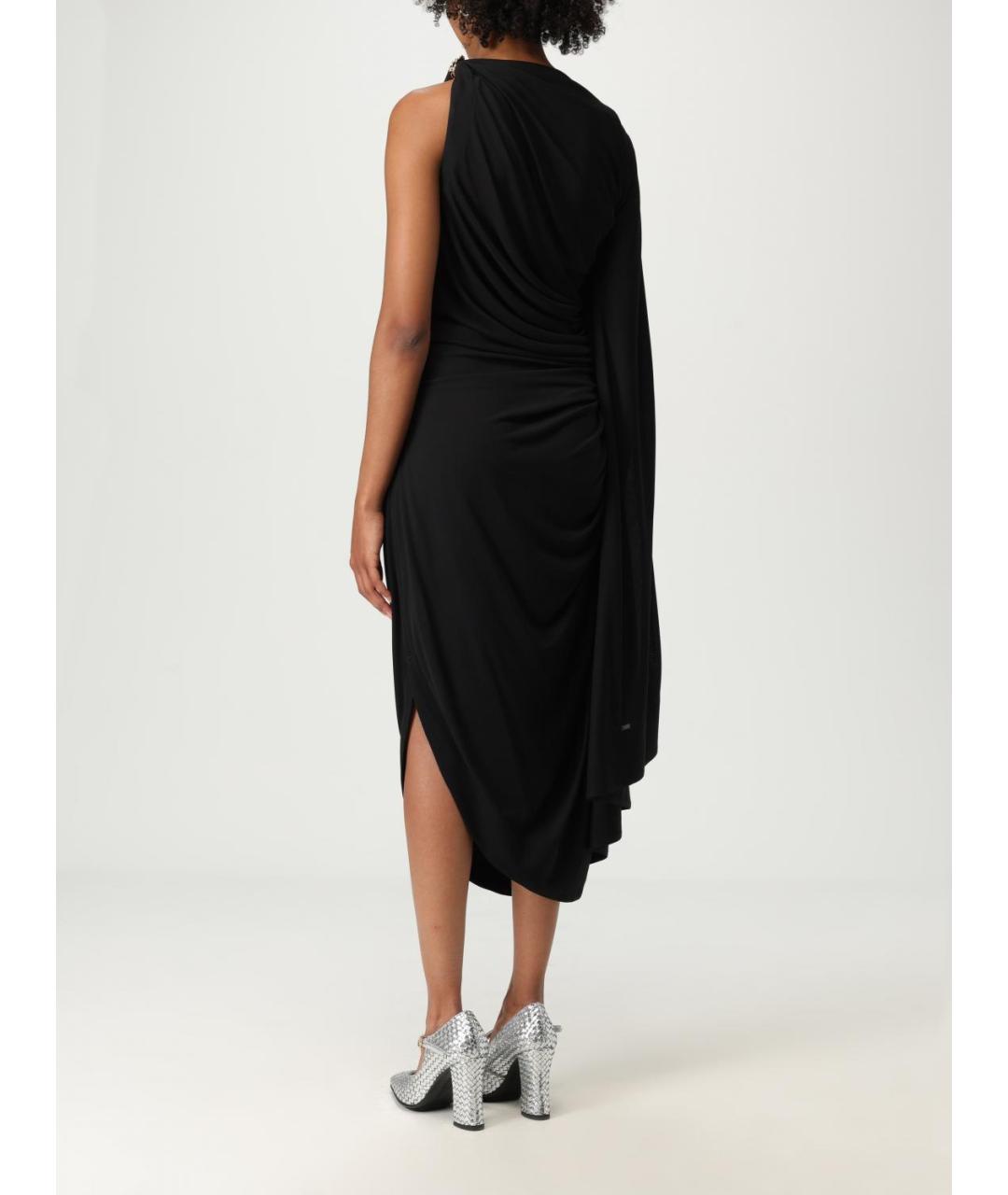 BOTTEGA VENETA Черное коктейльное платье, фото 2