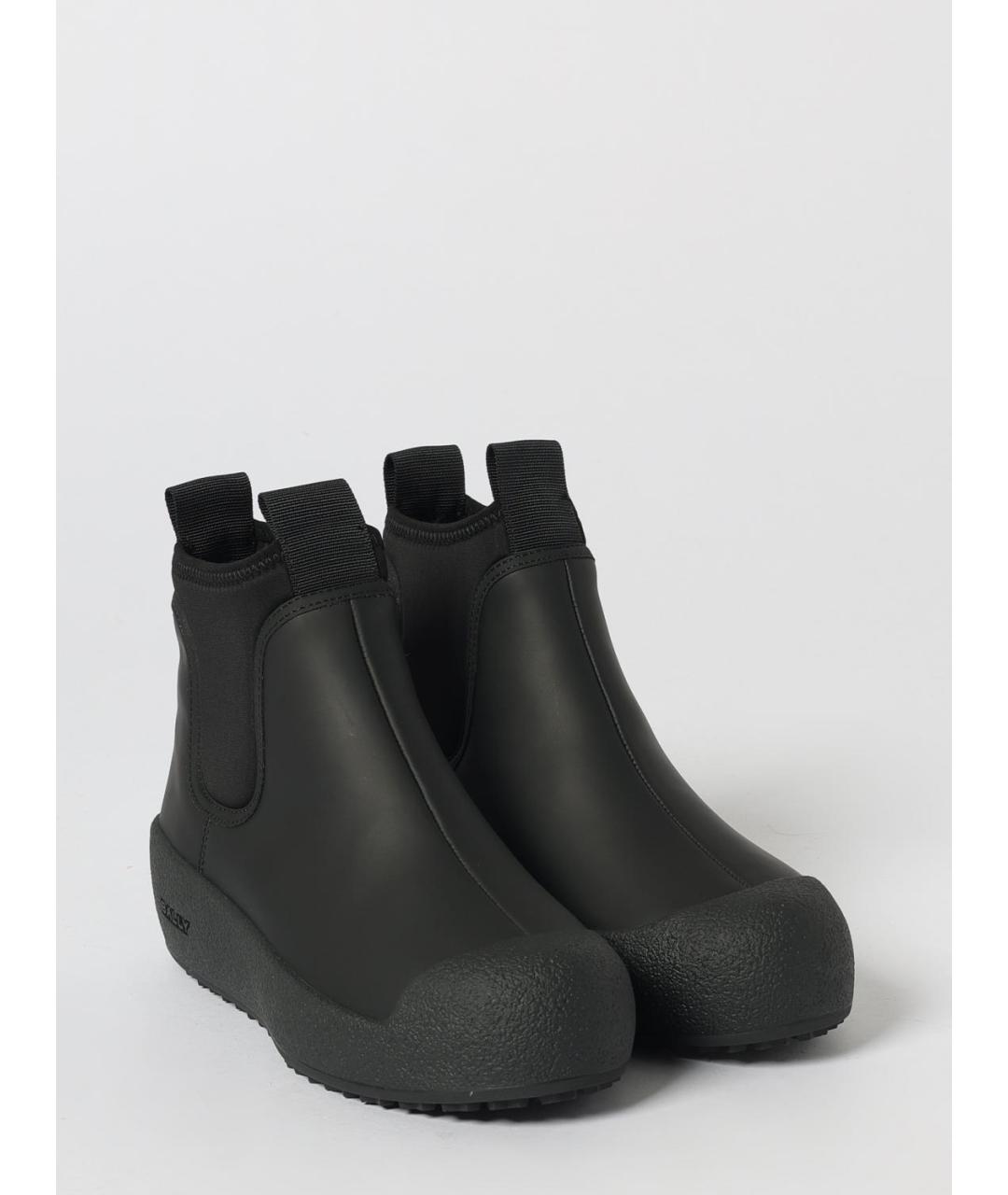 BALLY Черные синтетические полусапоги, фото 2