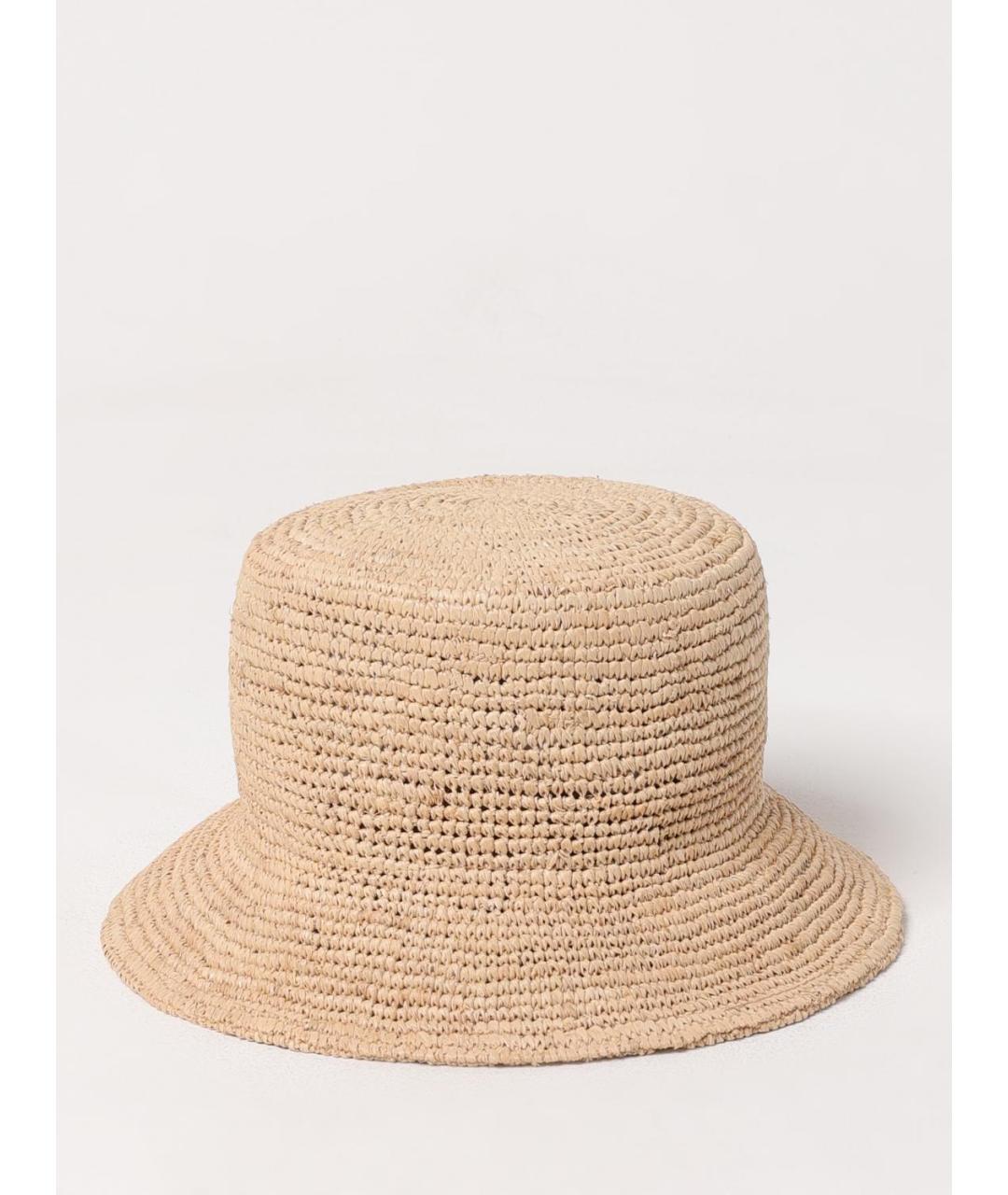 DSQUARED2 Бежевая соломенная панама, фото 2