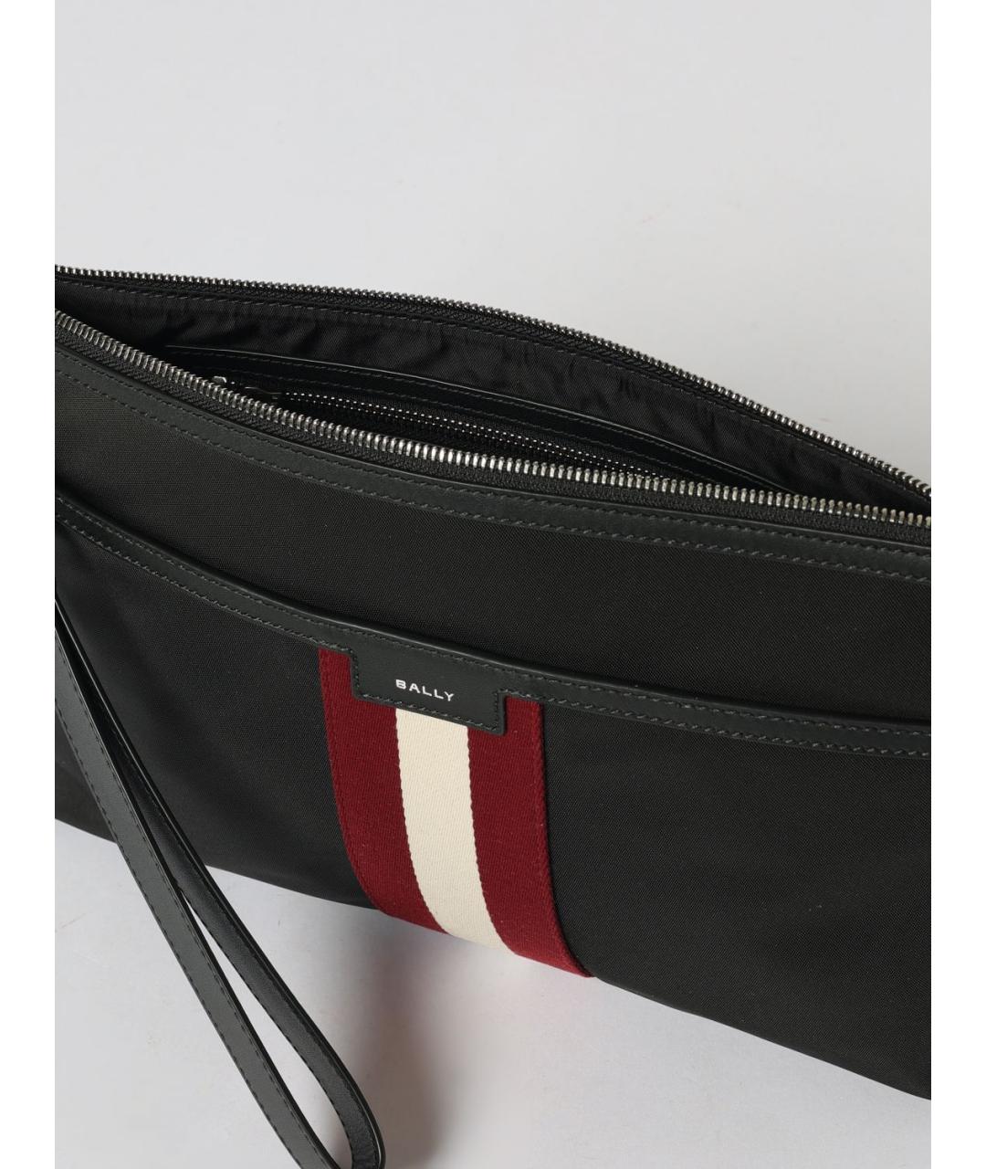 BALLY Черная тканевая папка для документов, фото 4