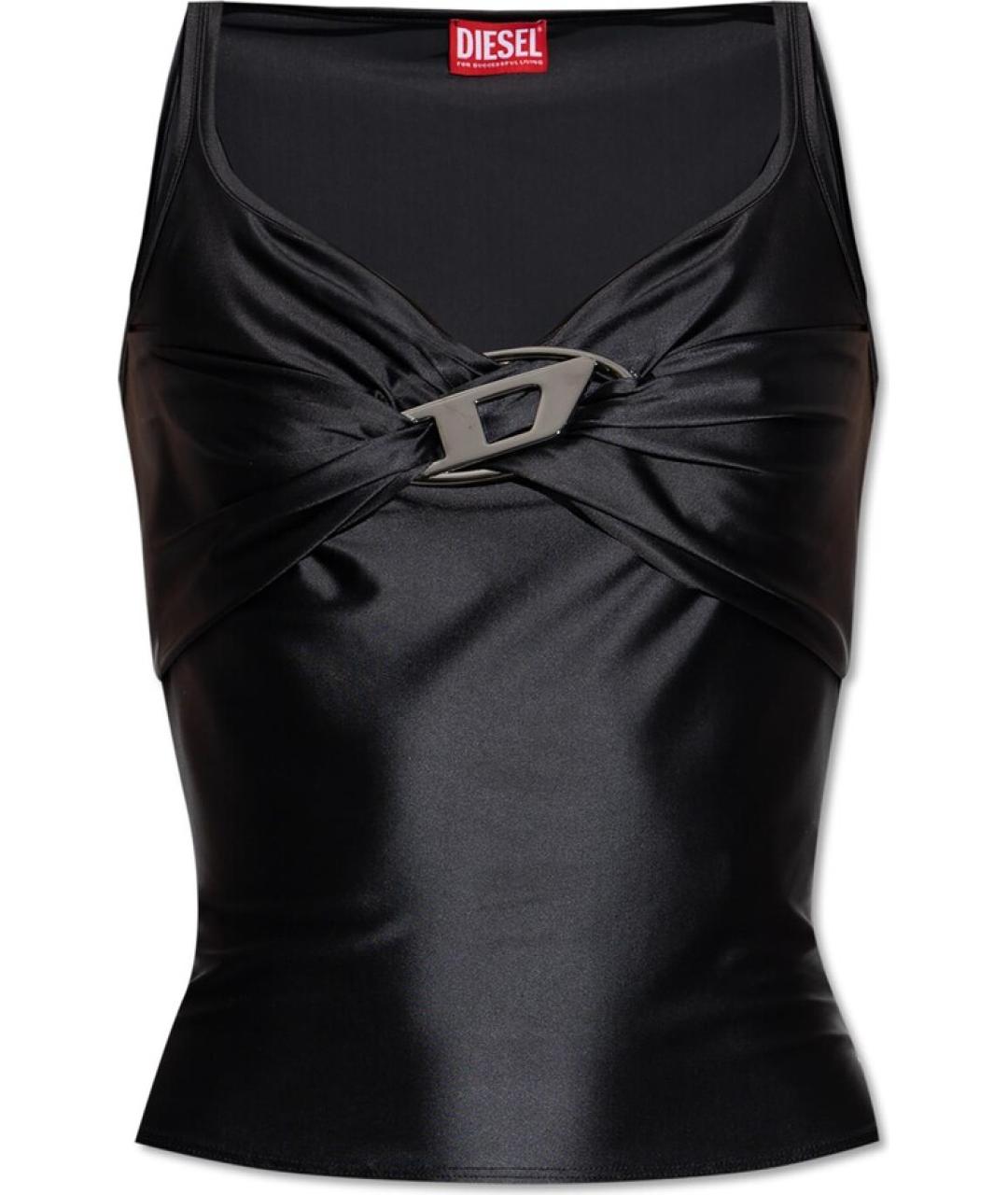 DIESEL Черная майка, фото 1