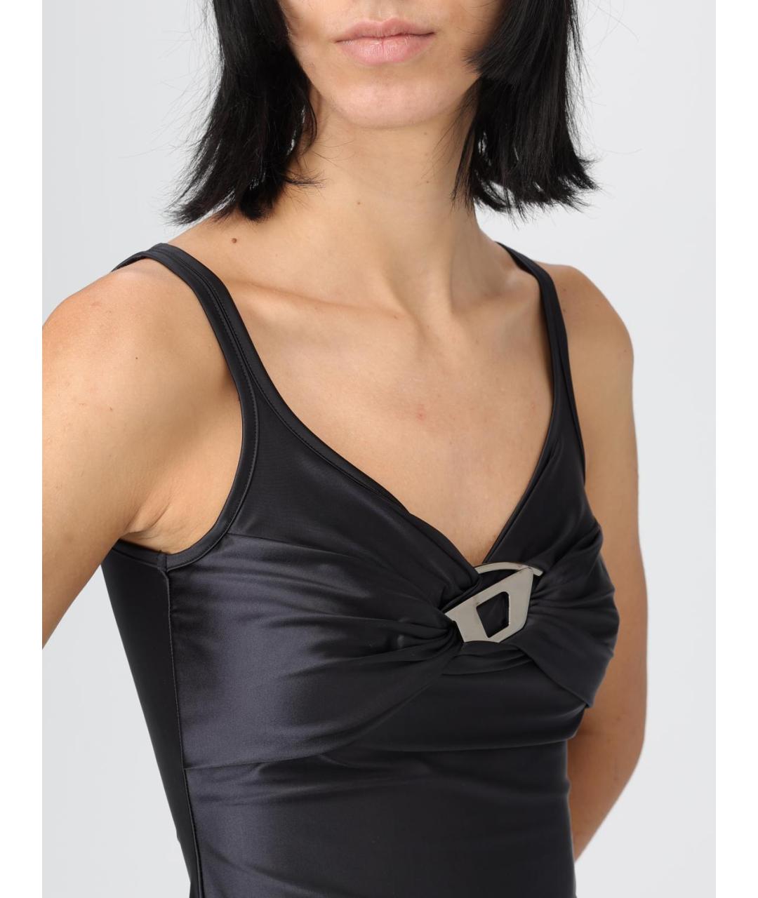 DIESEL Черная майка, фото 5