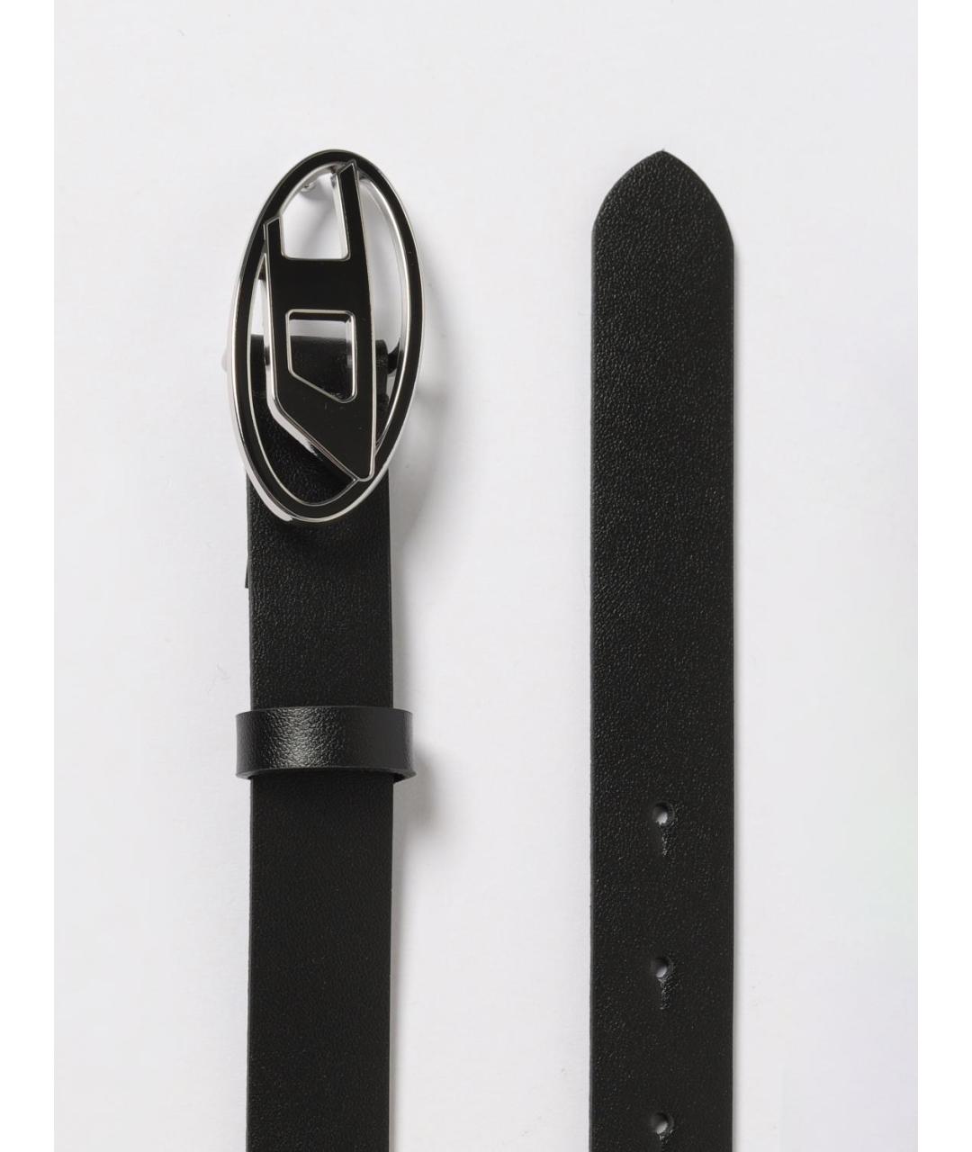 DIESEL Черный ремень, фото 3
