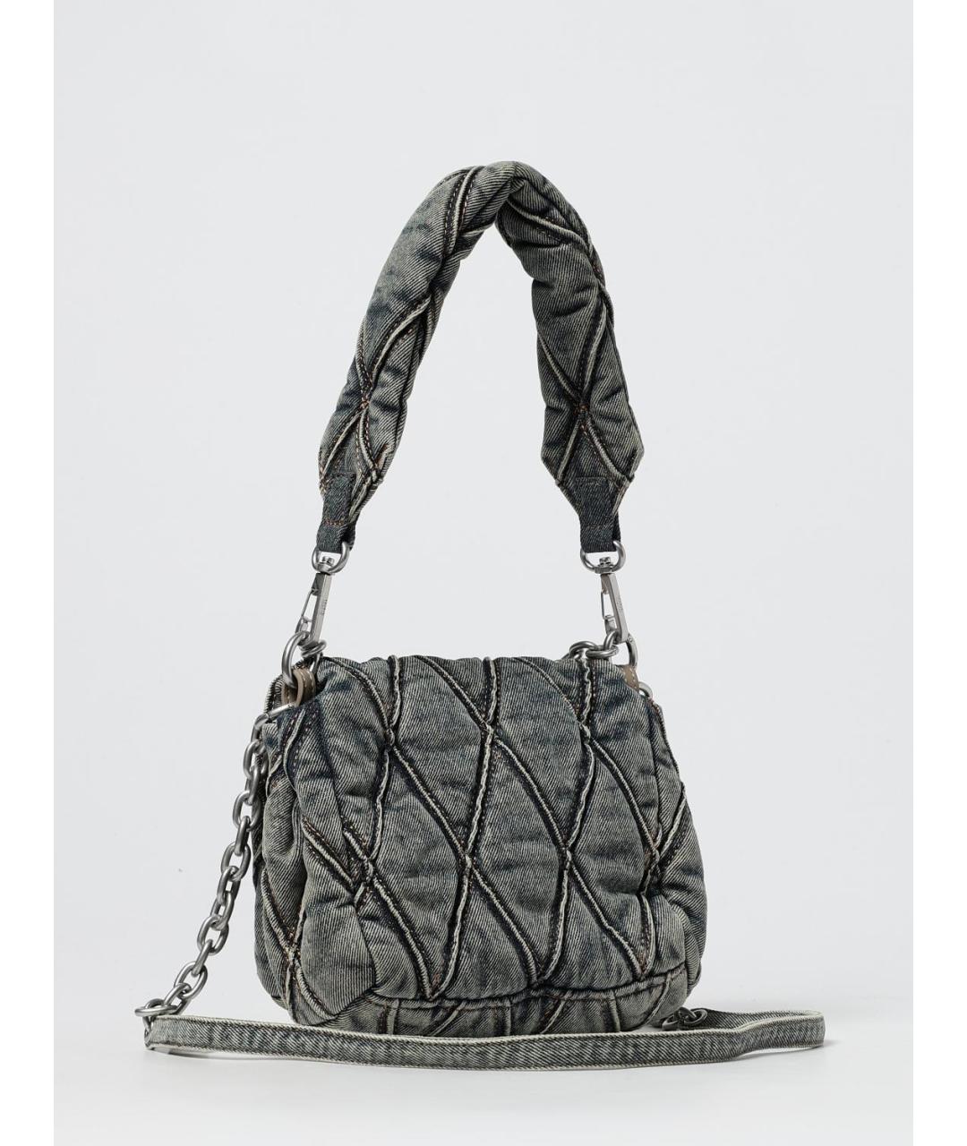 DIESEL Мульти хлопковая сумка через плечо, фото 2