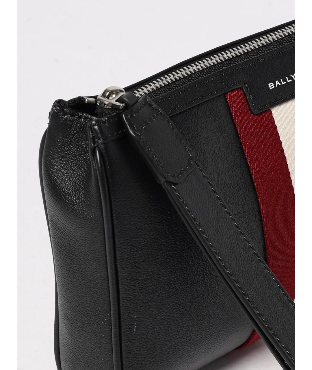 BALLY Черная кожаная папка для документов, фото 3