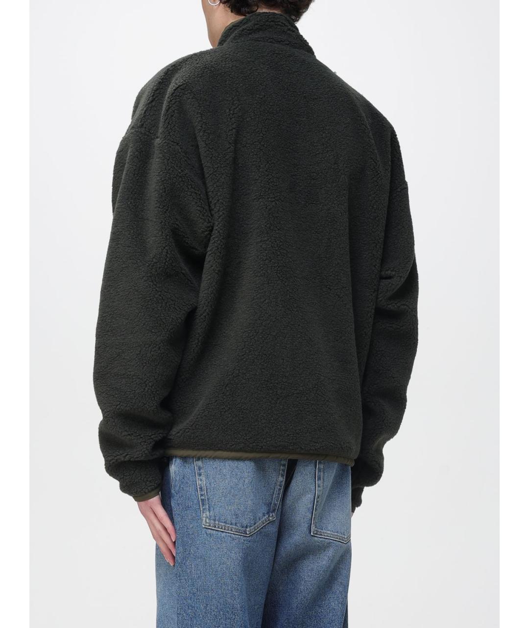 BALLY Хаки полиэстеровая куртка, фото 2