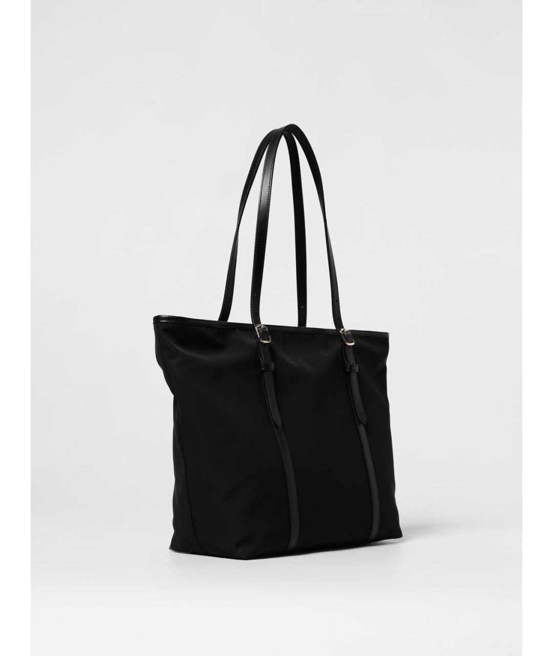 BALLY Черная синтетическая сумка тоут, фото 2