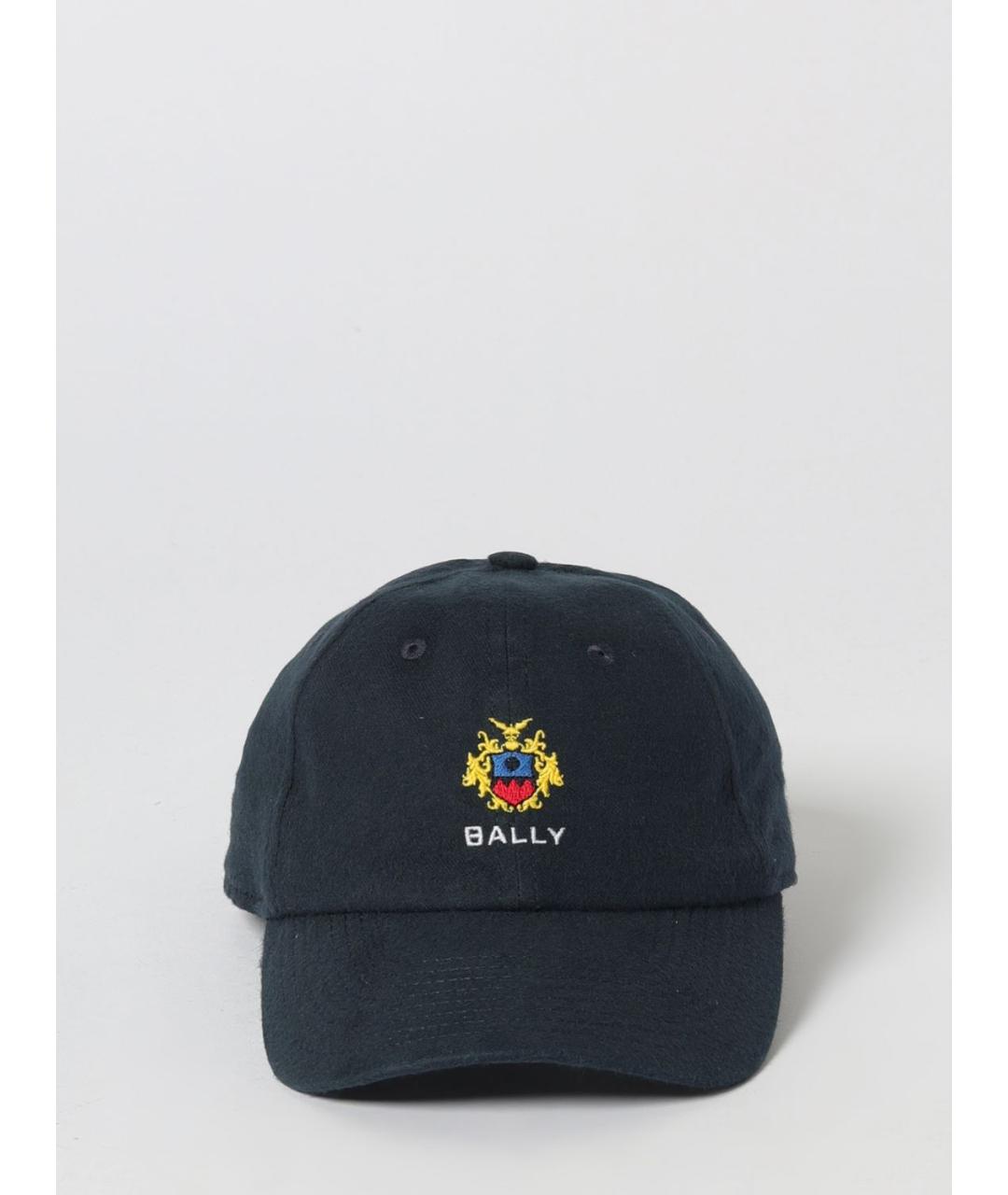 BALLY Синяя хлопковая кепка/бейсболка, фото 2