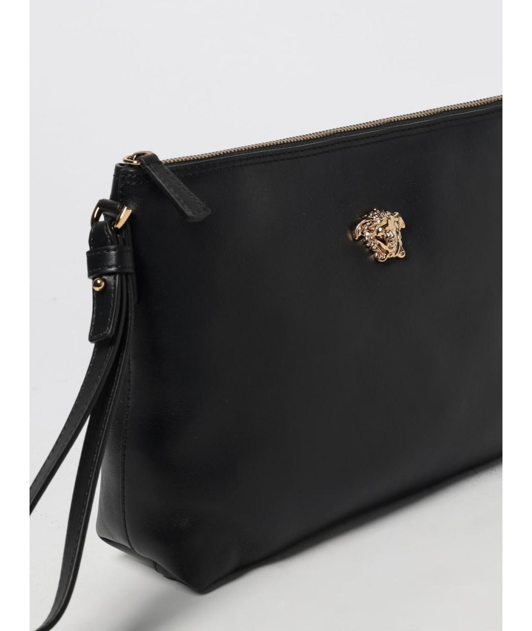 VERSACE Черная кожаная папка для документов, фото 4
