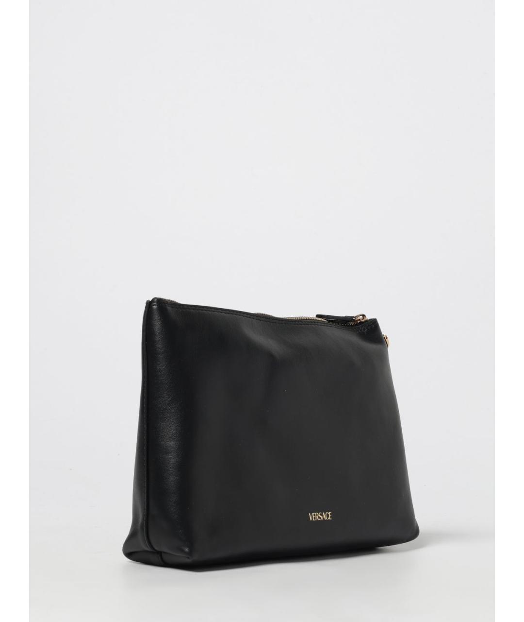 VERSACE Черная кожаная папка для документов, фото 3