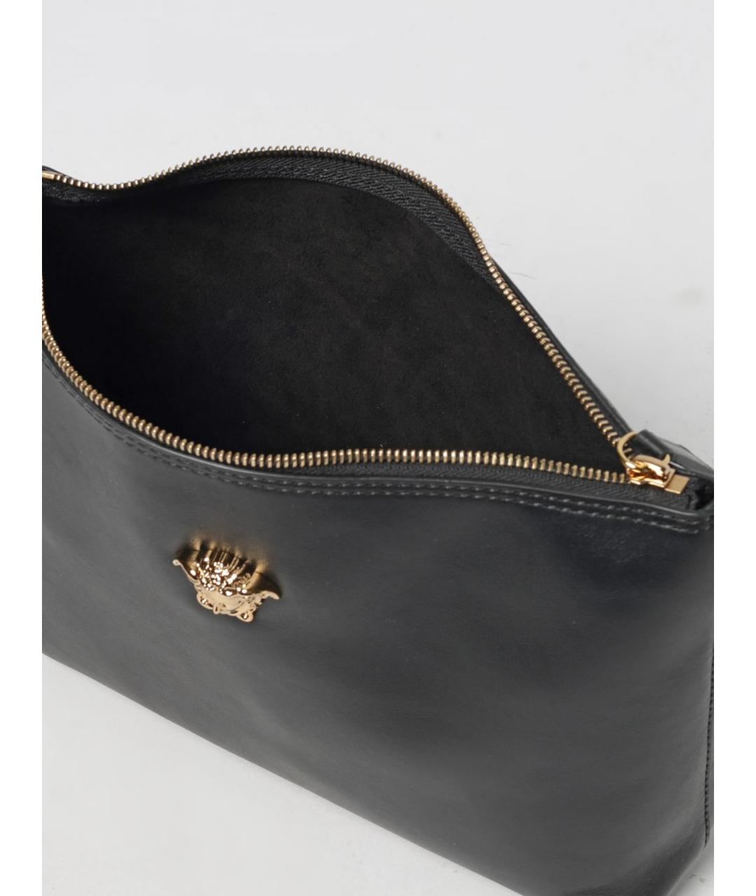 VERSACE Черная кожаная папка для документов, фото 5