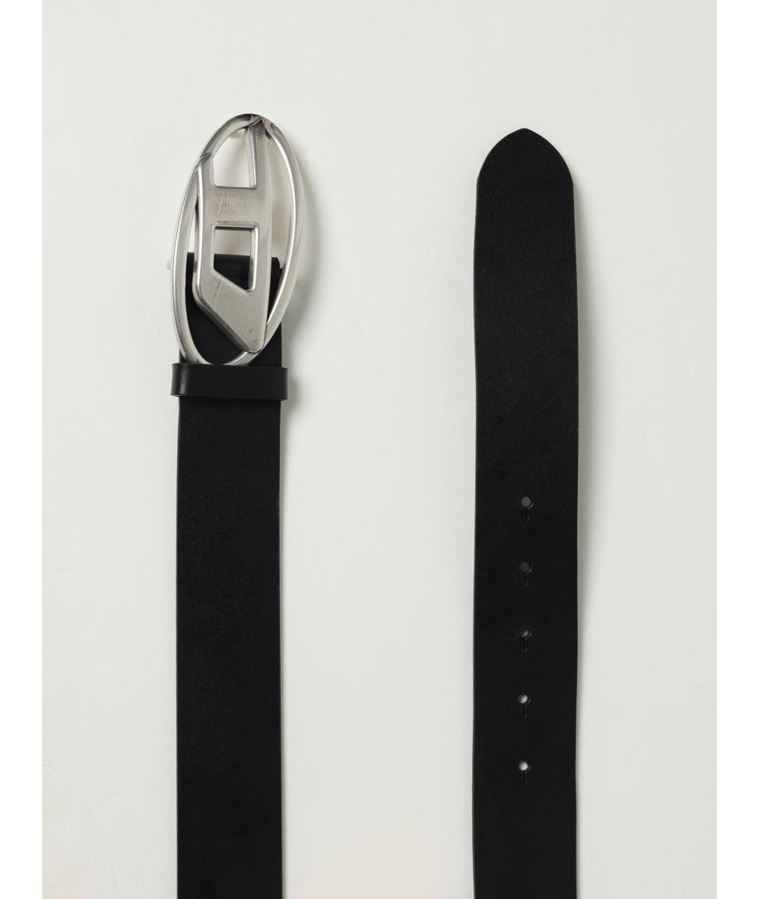 DIESEL Черный ремень, фото 2