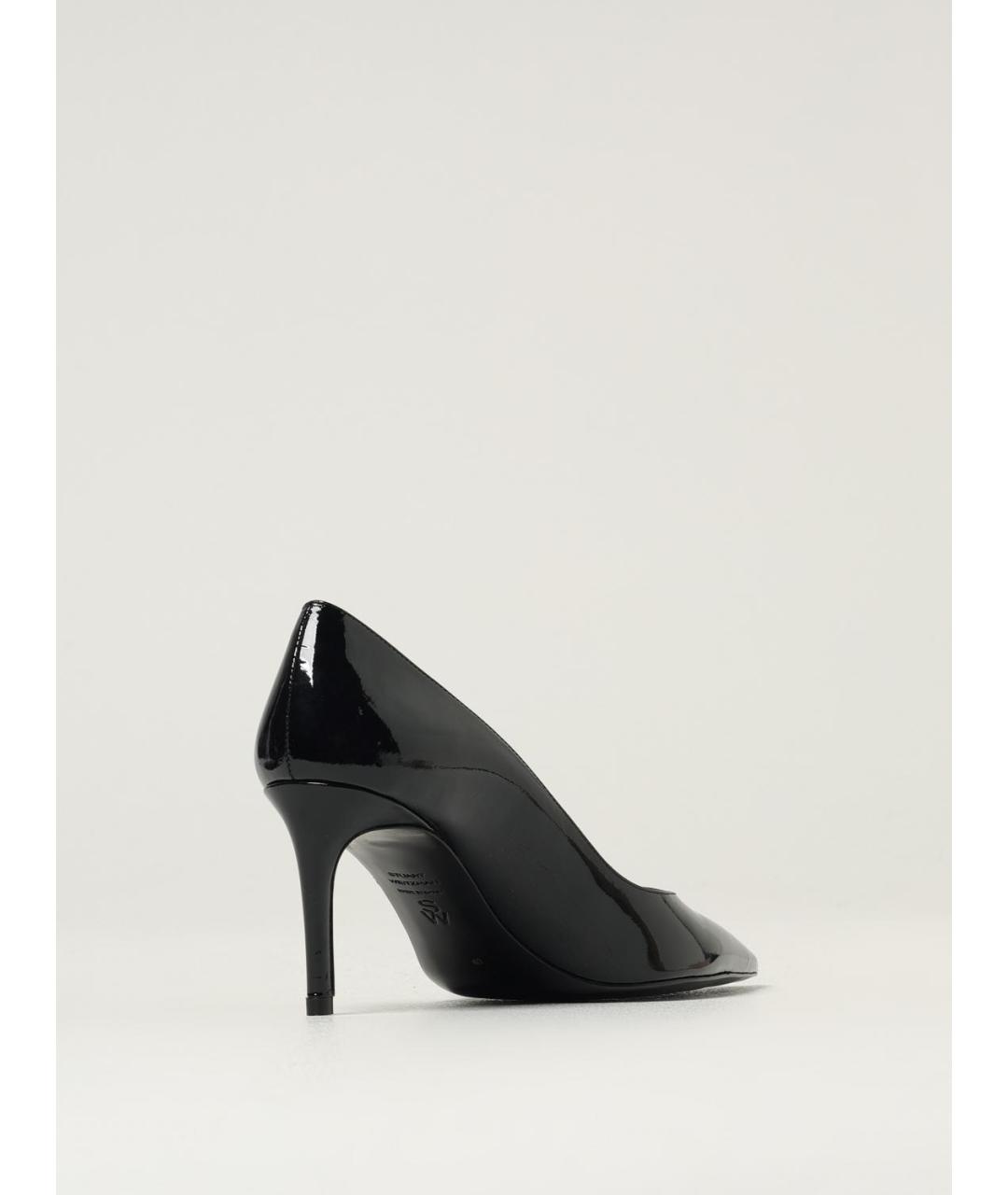 STUART WEITZMAN Черные туфли из лакированной кожи, фото 3