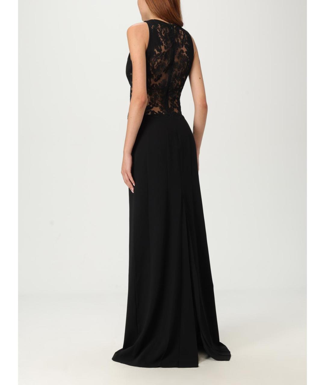 ERMANNO SCERVINO Черное вискозное вечернее платье, фото 2