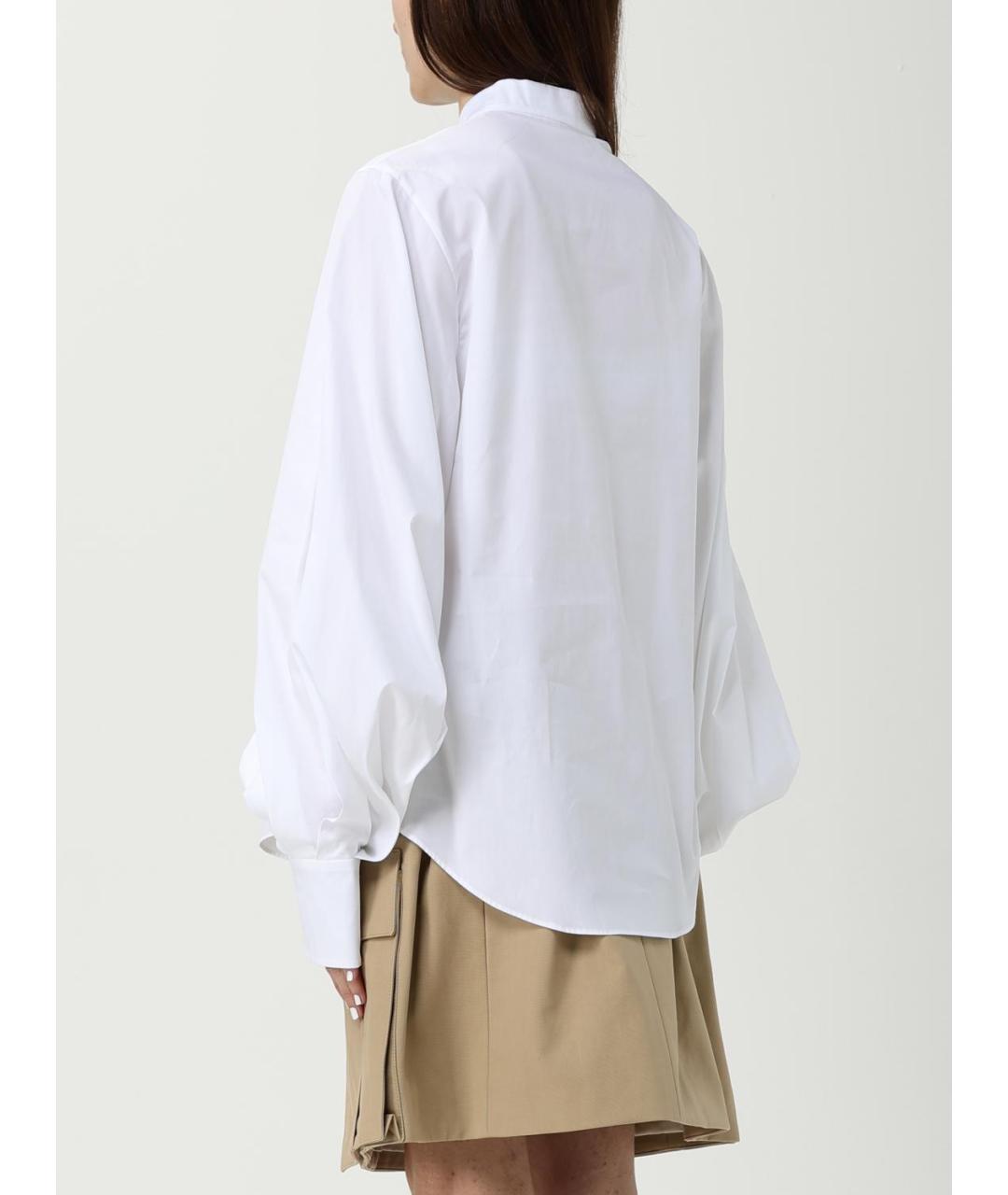 BALMAIN Белая хлопковая рубашка, фото 3