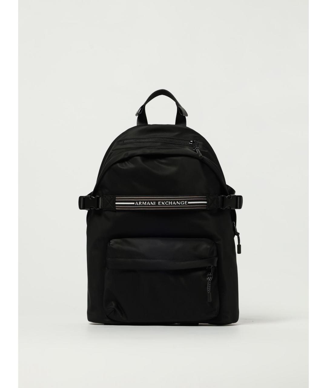 ARMANI EXCHANGE Черный синтетический рюкзак, фото 5