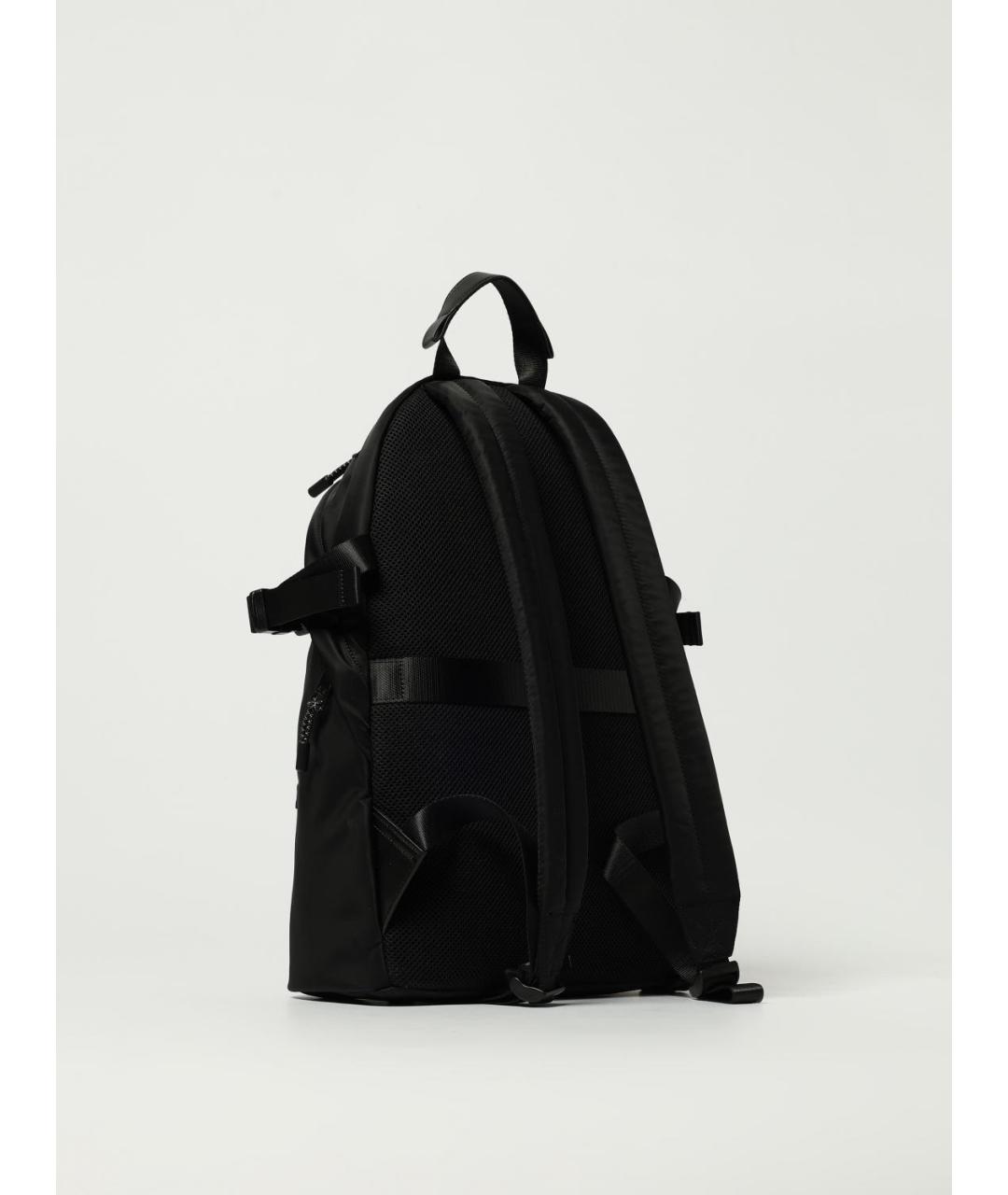 ARMANI EXCHANGE Черный синтетический рюкзак, фото 2