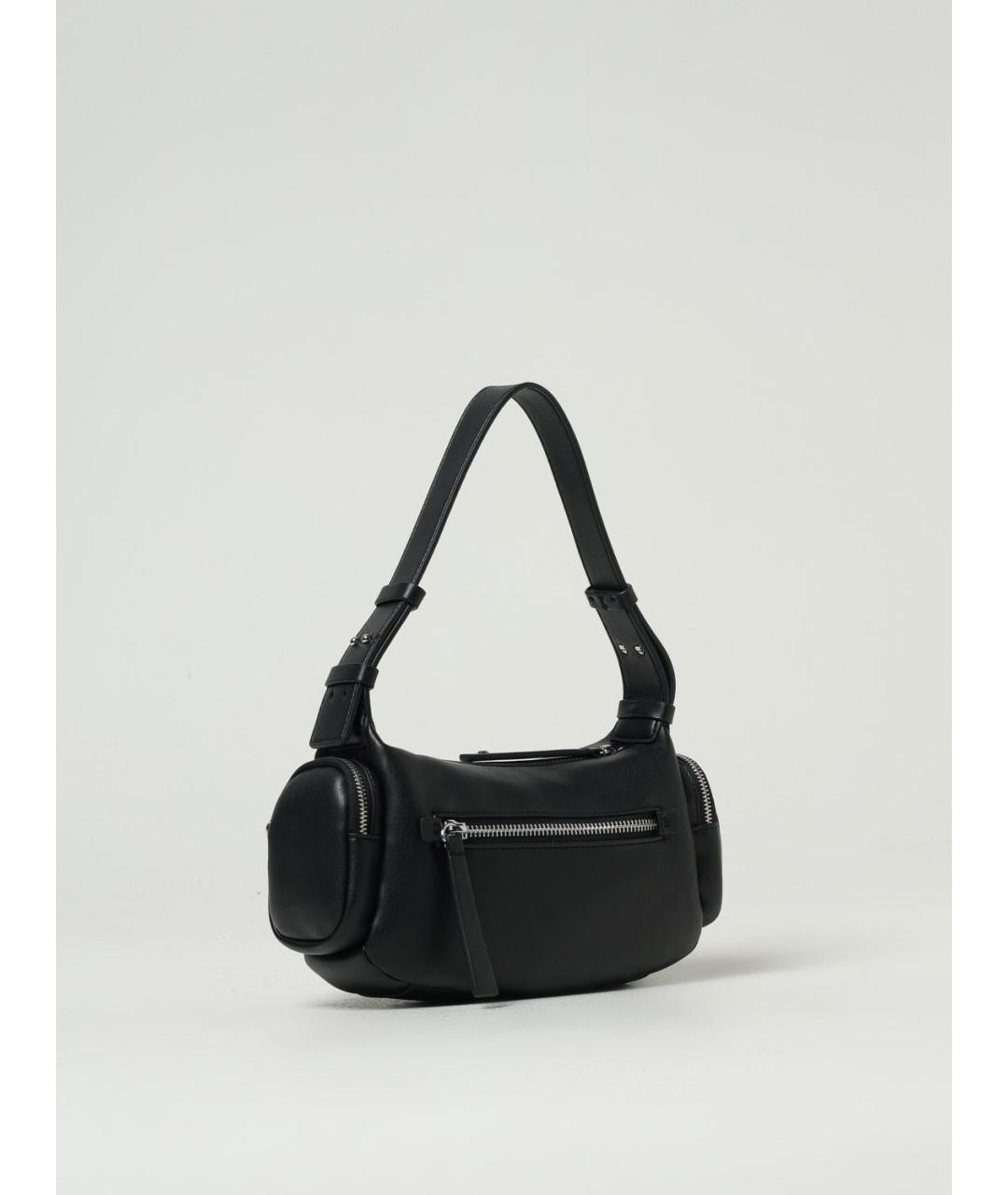 ARMANI EXCHANGE Черная сумка через плечо из искусственной кожи, фото 2