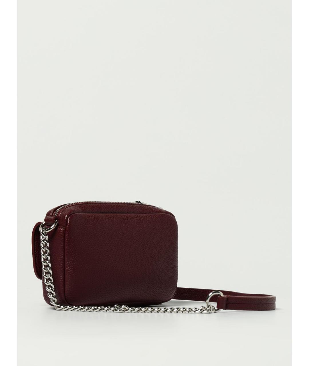 ARMANI EXCHANGE Бордовая сумка через плечо из искусственной кожи, фото 2