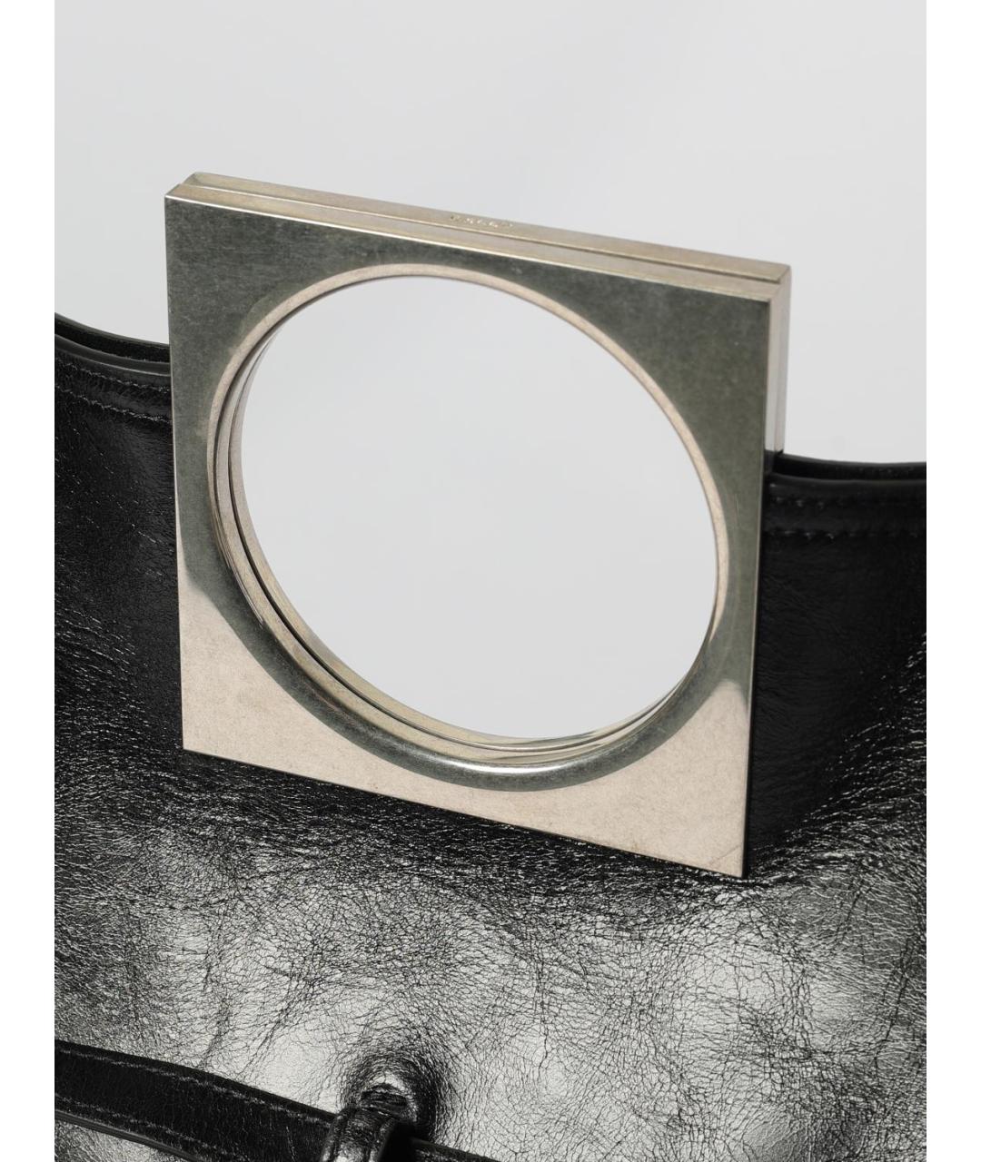 BALLY Черная кожаная сумка через плечо, фото 3