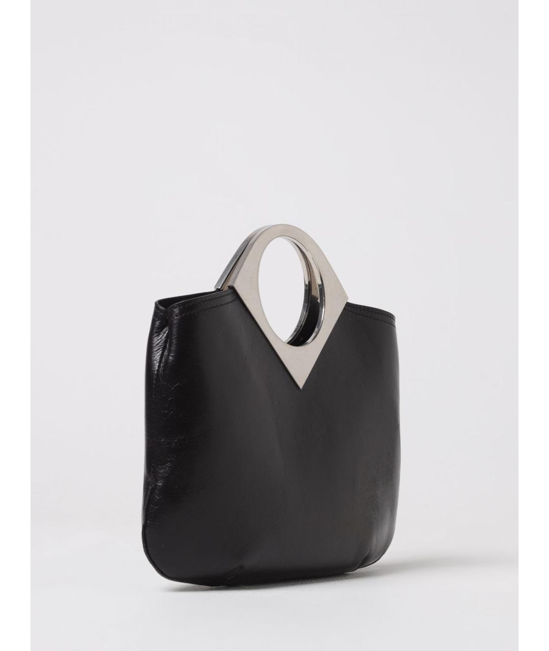 BALLY Черная кожаная сумка тоут, фото 2