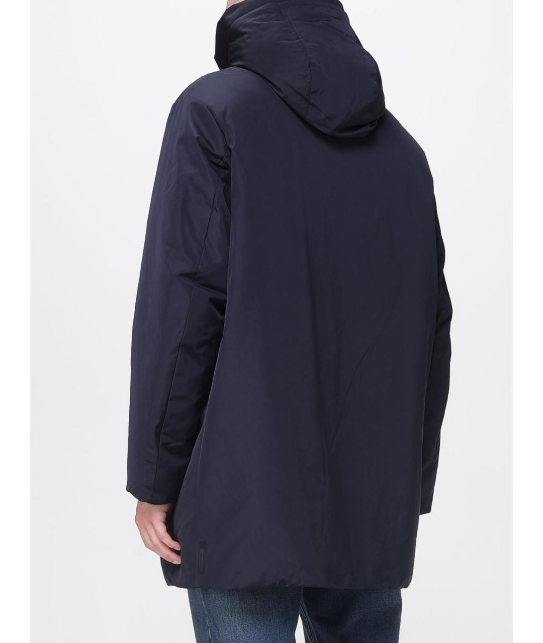 ARMANI EXCHANGE Синяя полиэстеровая куртка, фото 2