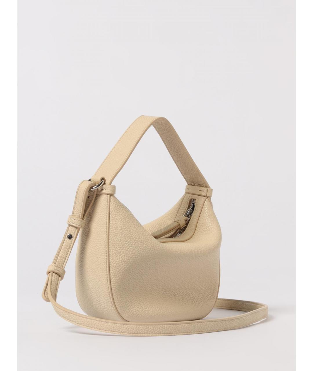 ARMANI EXCHANGE Бежевая сумка через плечо из искусственной кожи, фото 2