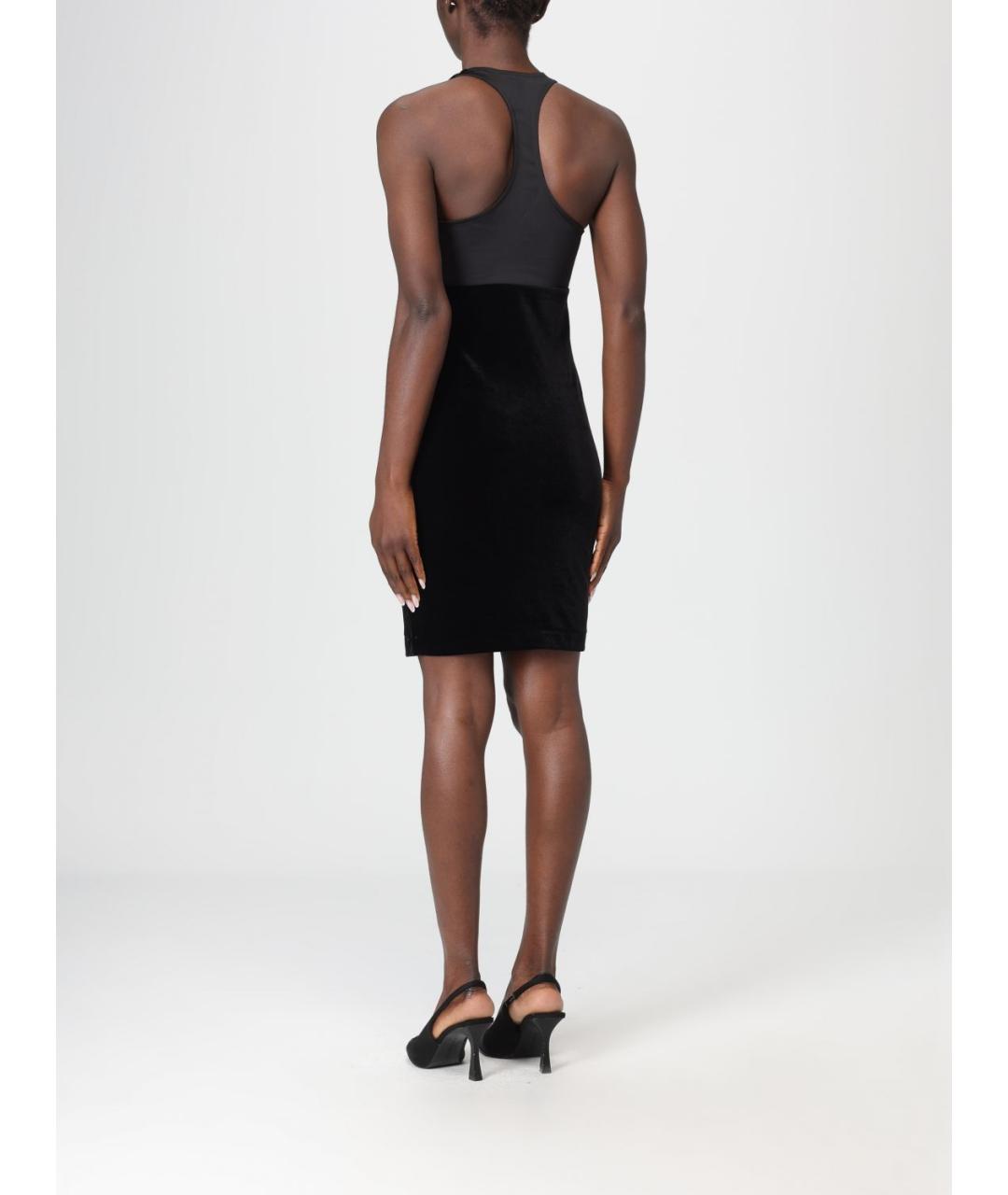 ARMANI EXCHANGE Черное полиэстеровое вечернее платье, фото 2