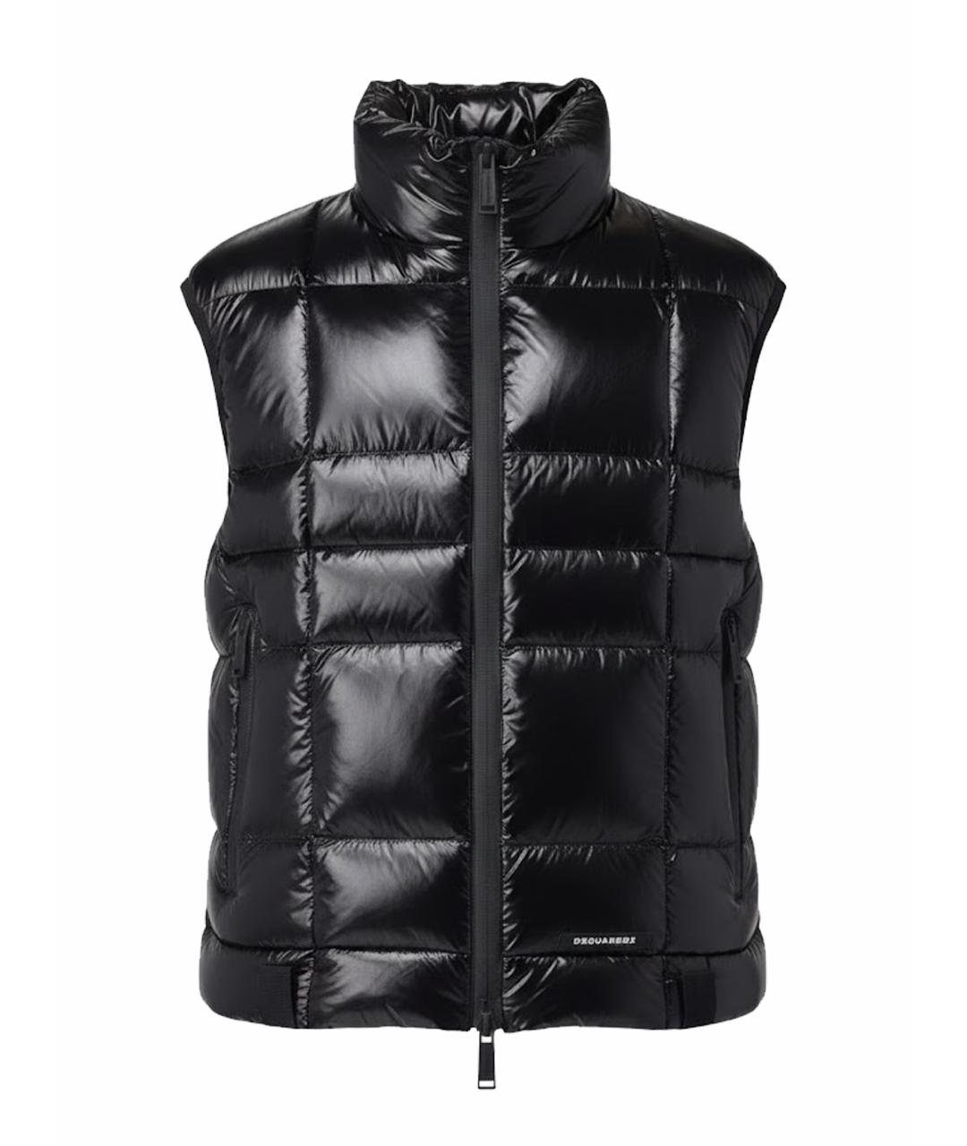 DSQUARED2 Черный полиамидовый жилет, фото 1